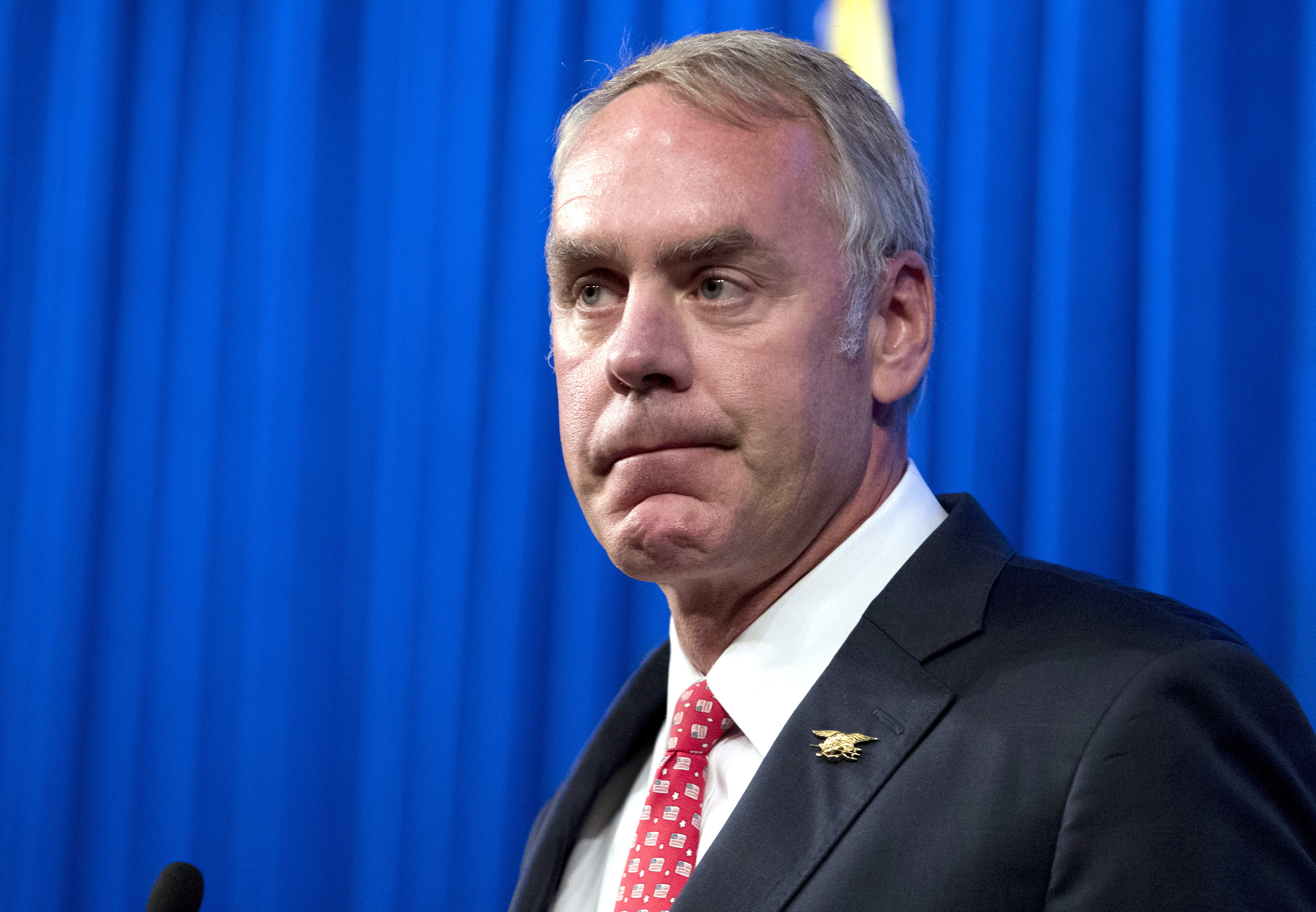 Interior spending $139K to upgrade doors in Zinke's office