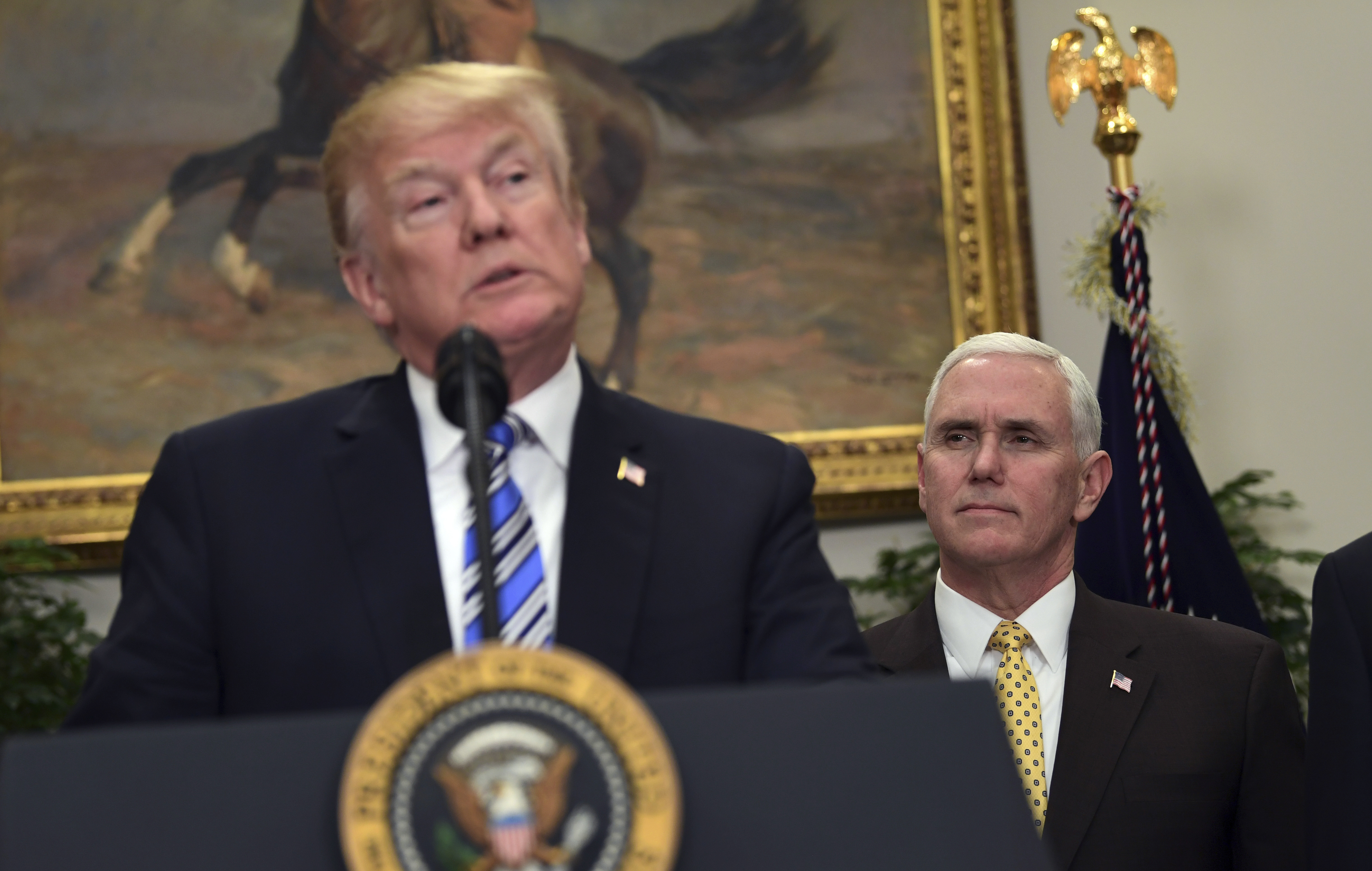 The Latest: Argentina's Macri expresses concerns to Trump