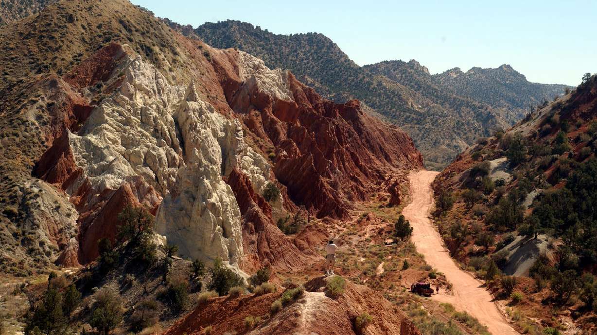 FILE - Cottonwood Canyon in the Grand Staircase-Escalante National Monument September 14, 2003.