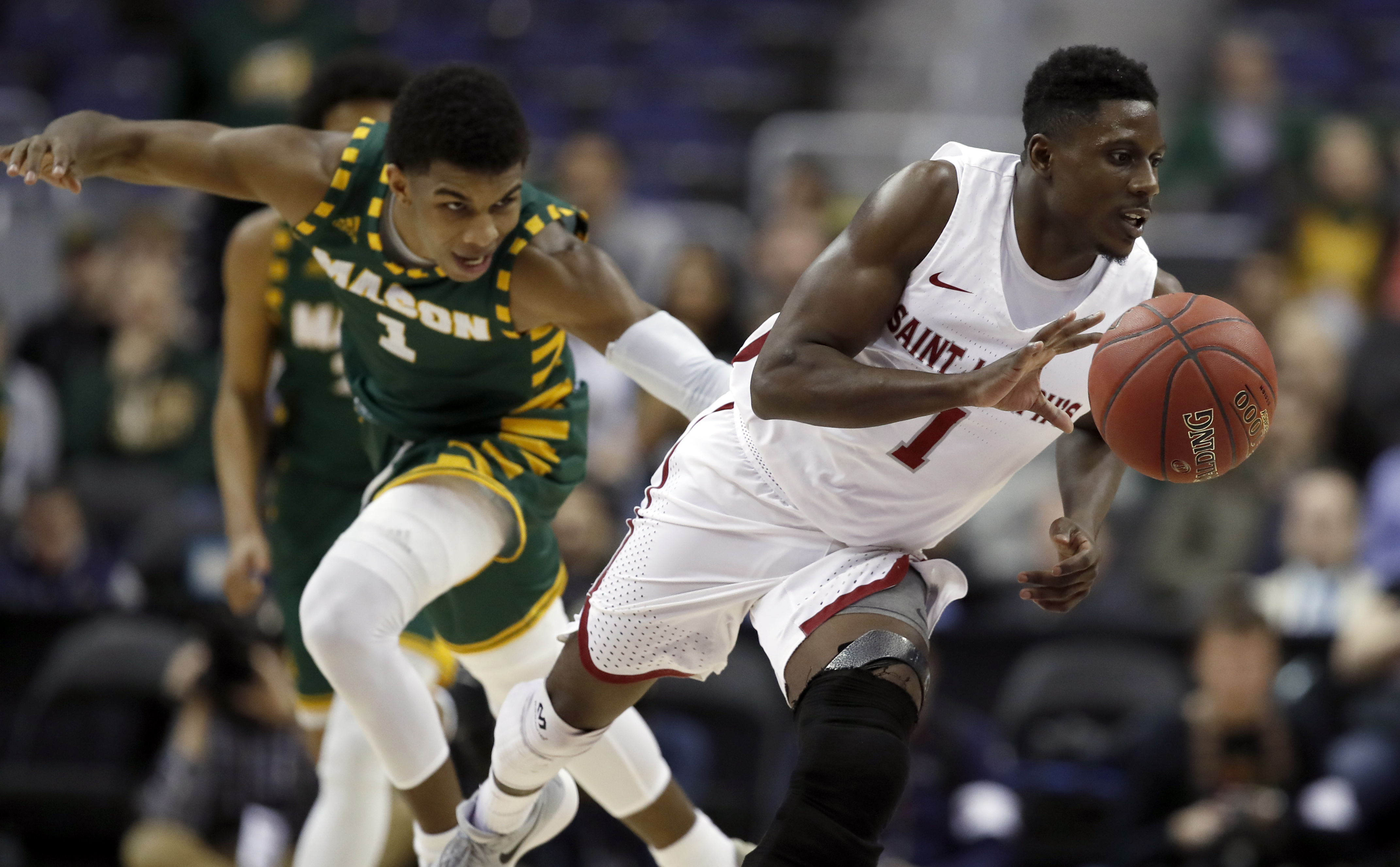 Saint Joseph's pulls away from George Mason in A-10 68-49