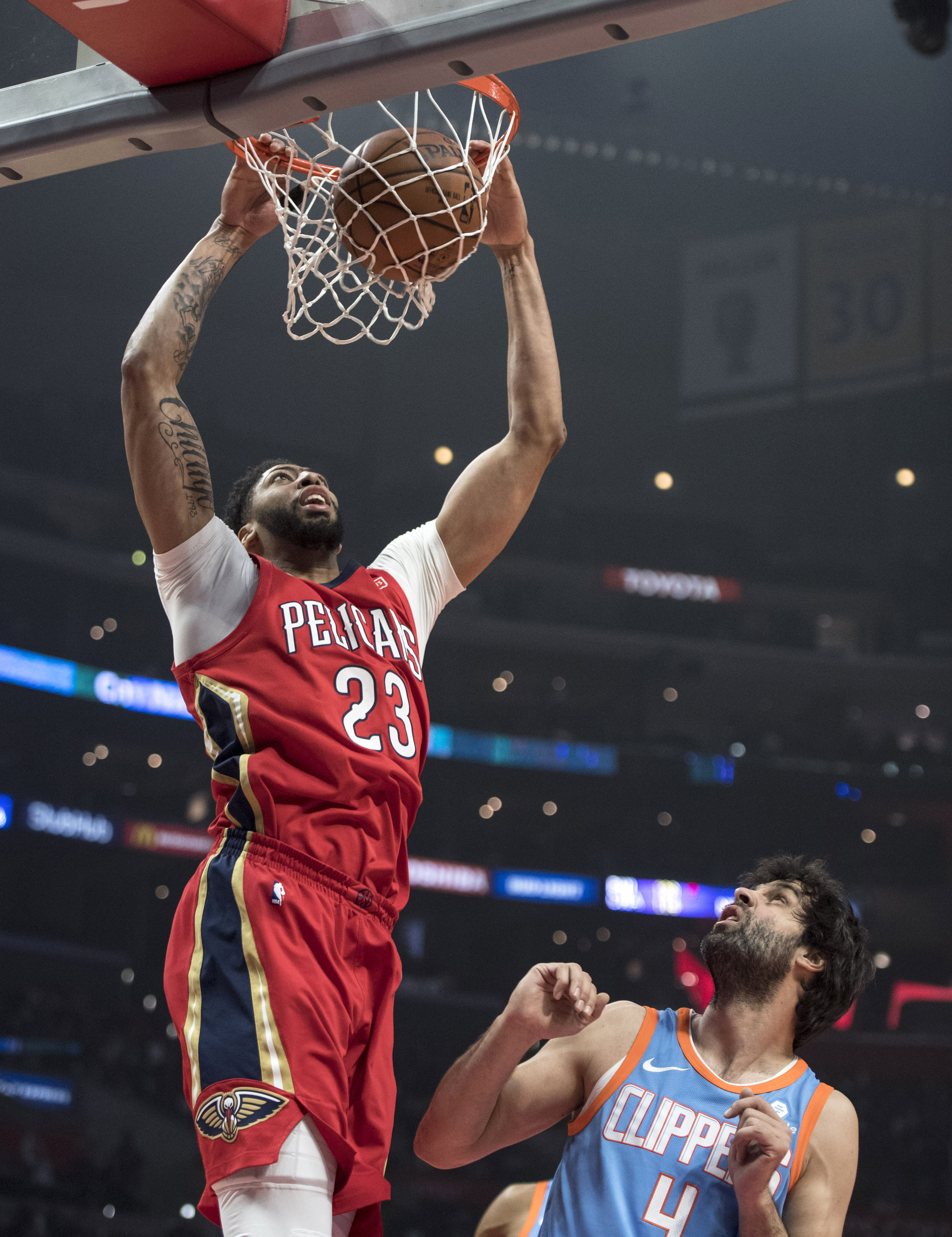 Pelicans' Davis ruled out vs. Wizards