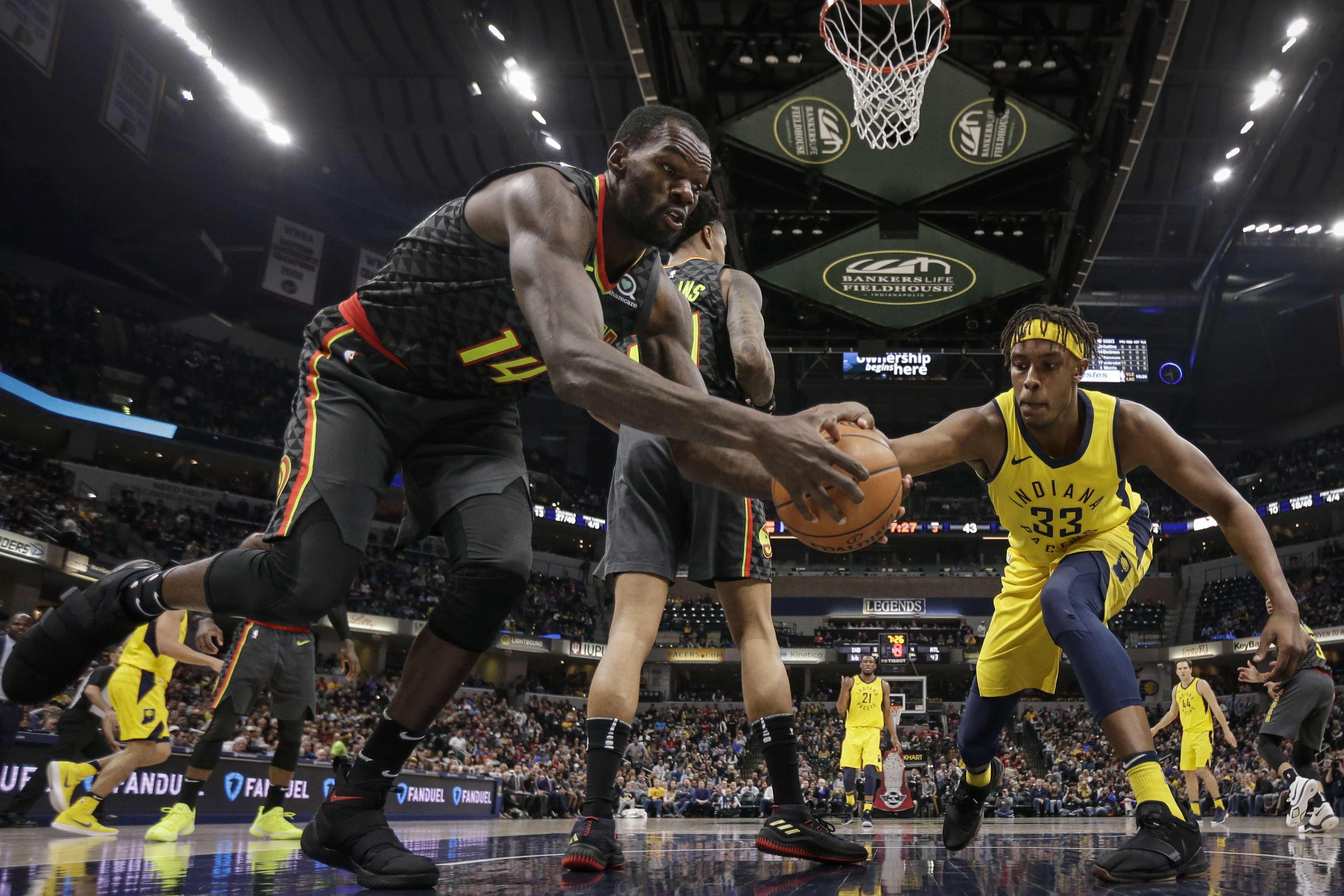 Bogdanovic, Pacers cruise to 112-87 victory over Hawks