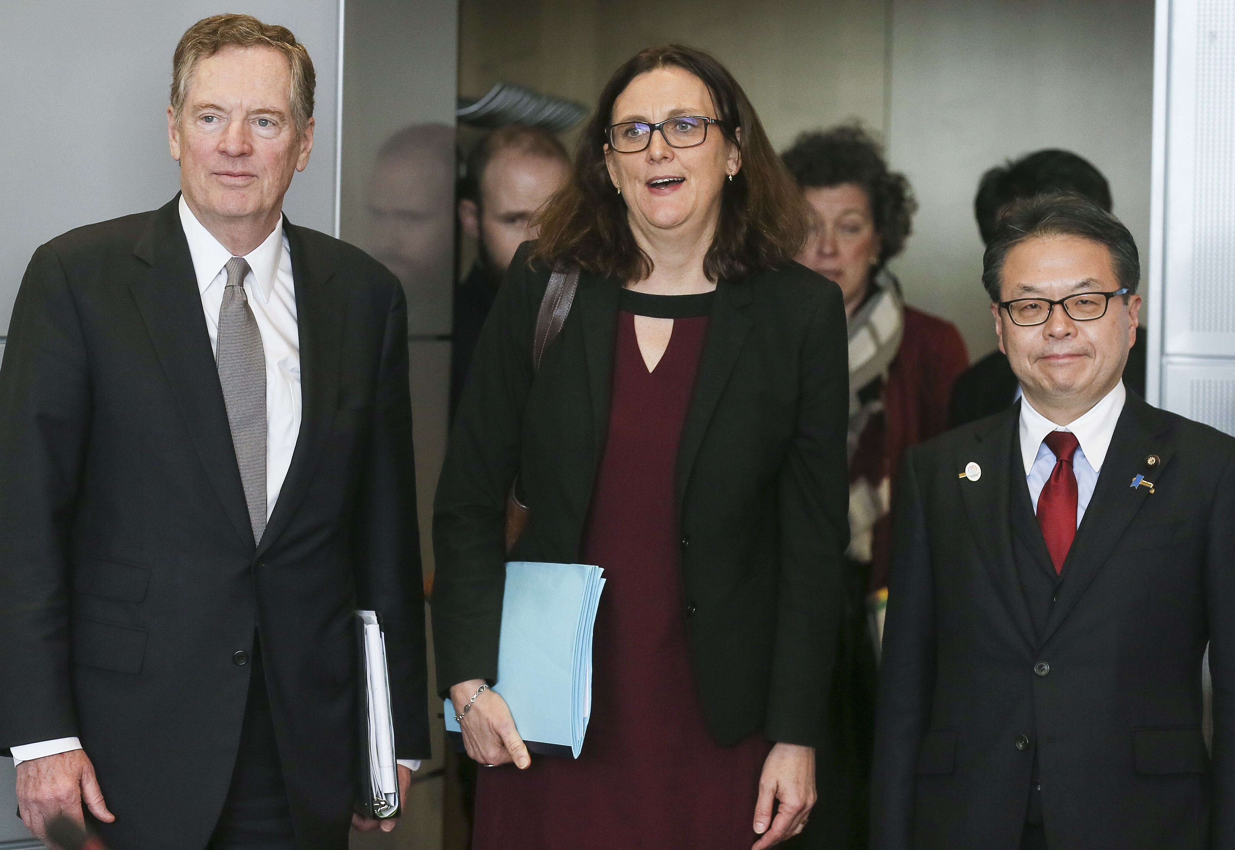 The Latest: No steel tariff exemption for EU granted yet