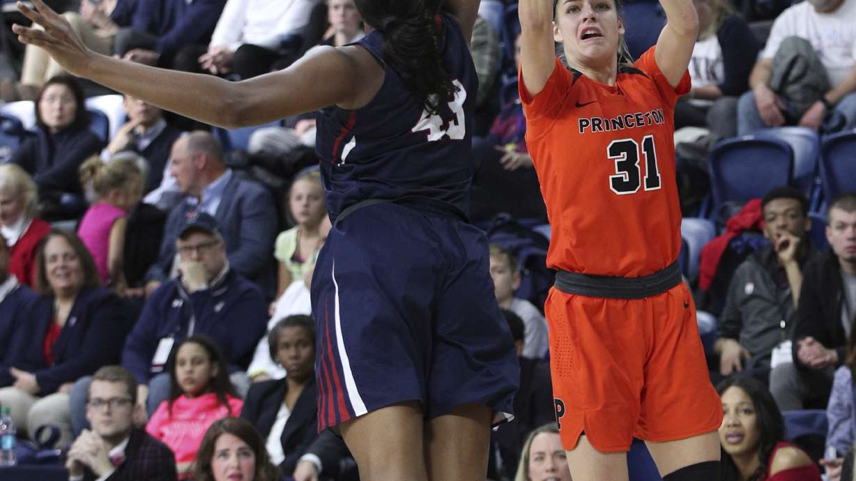 Princeton jumps all over Penn in 63-34 rout for Ivy title