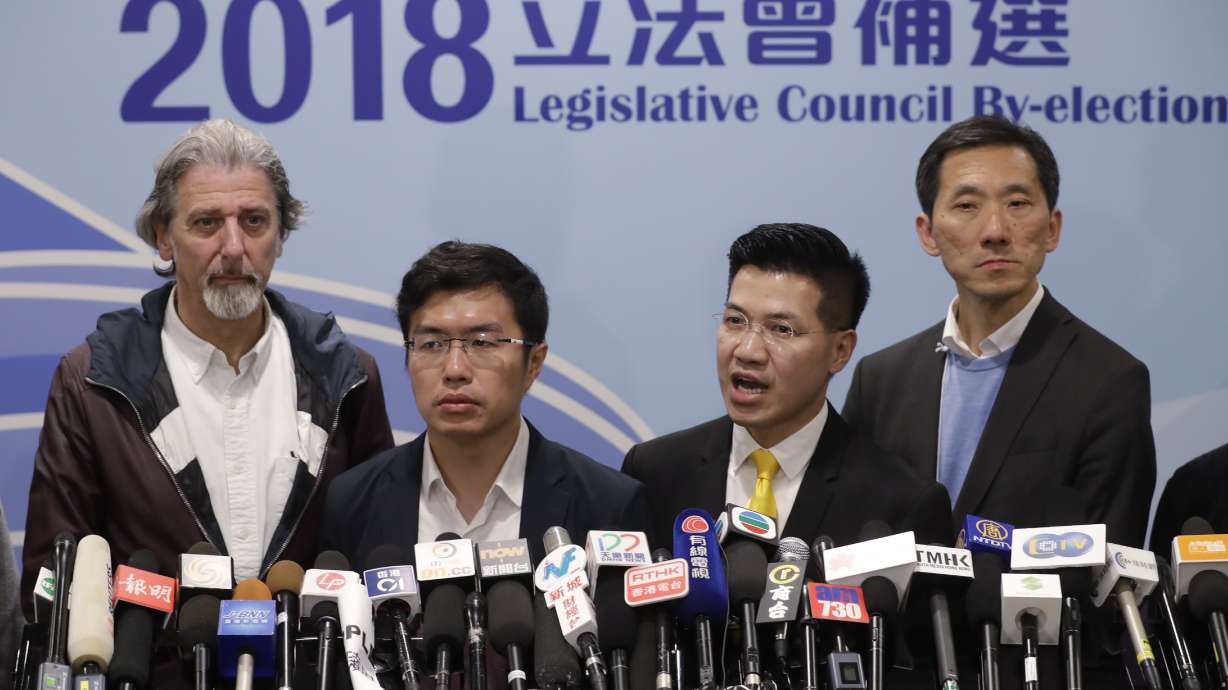 Hong Kong democracy movement loses ground in key by-election