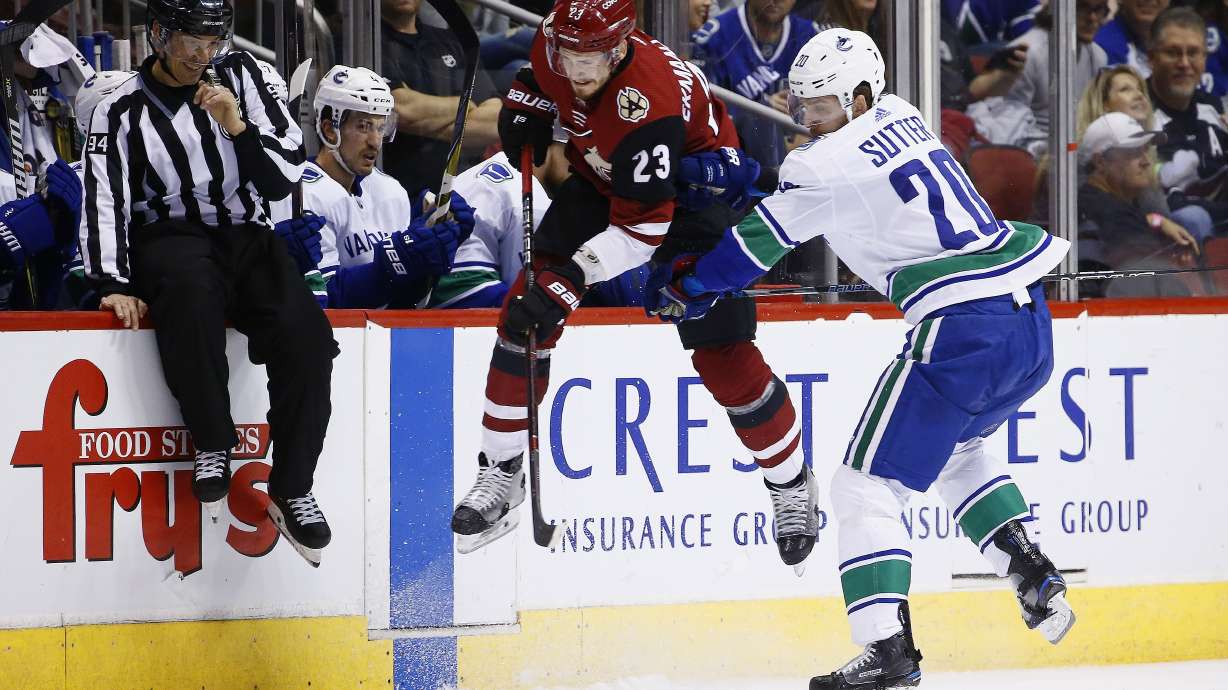 Ekman-Larsson, Kuemper lead Coyotes past Canucks, 1-0