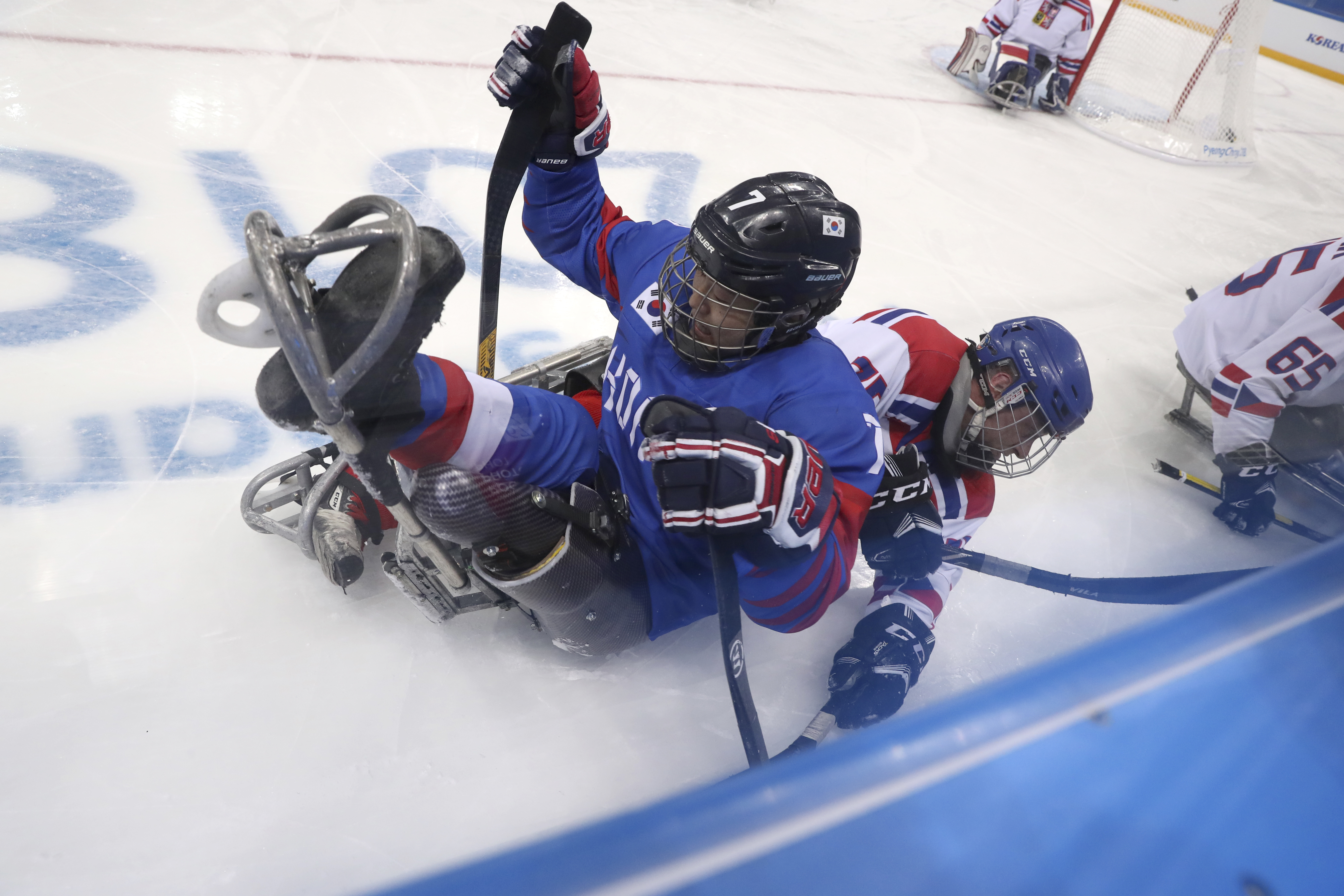 North Korean defector hits Paralympic ice for South Korea