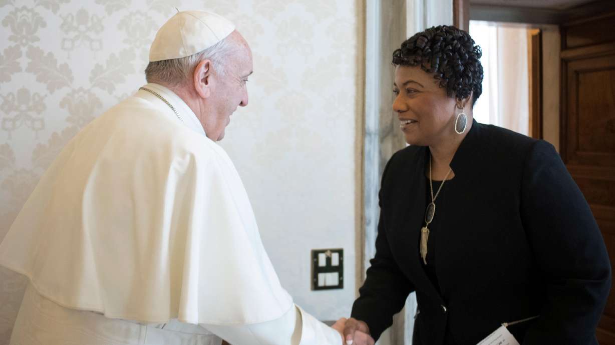 MLK's daughter, Bernice, has private audience with pope