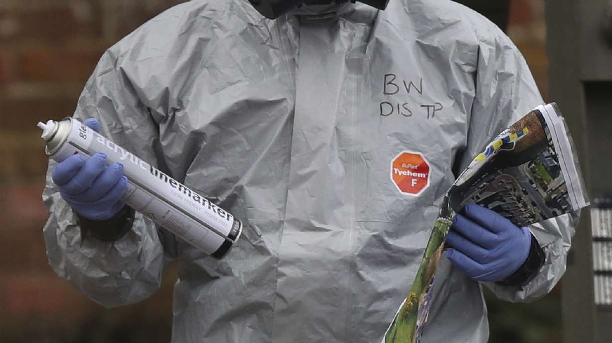UK says ex-spy poisoned with Soviet-developed nerve agent