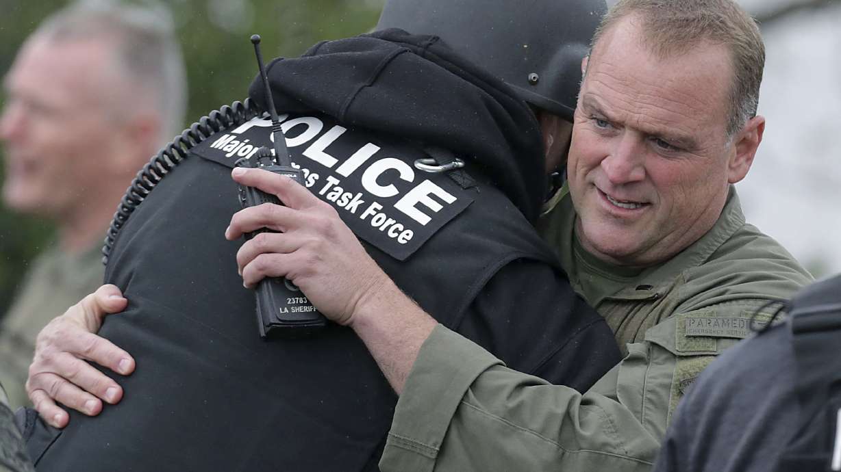 Officer shot in Southern California standoff leaves hospital