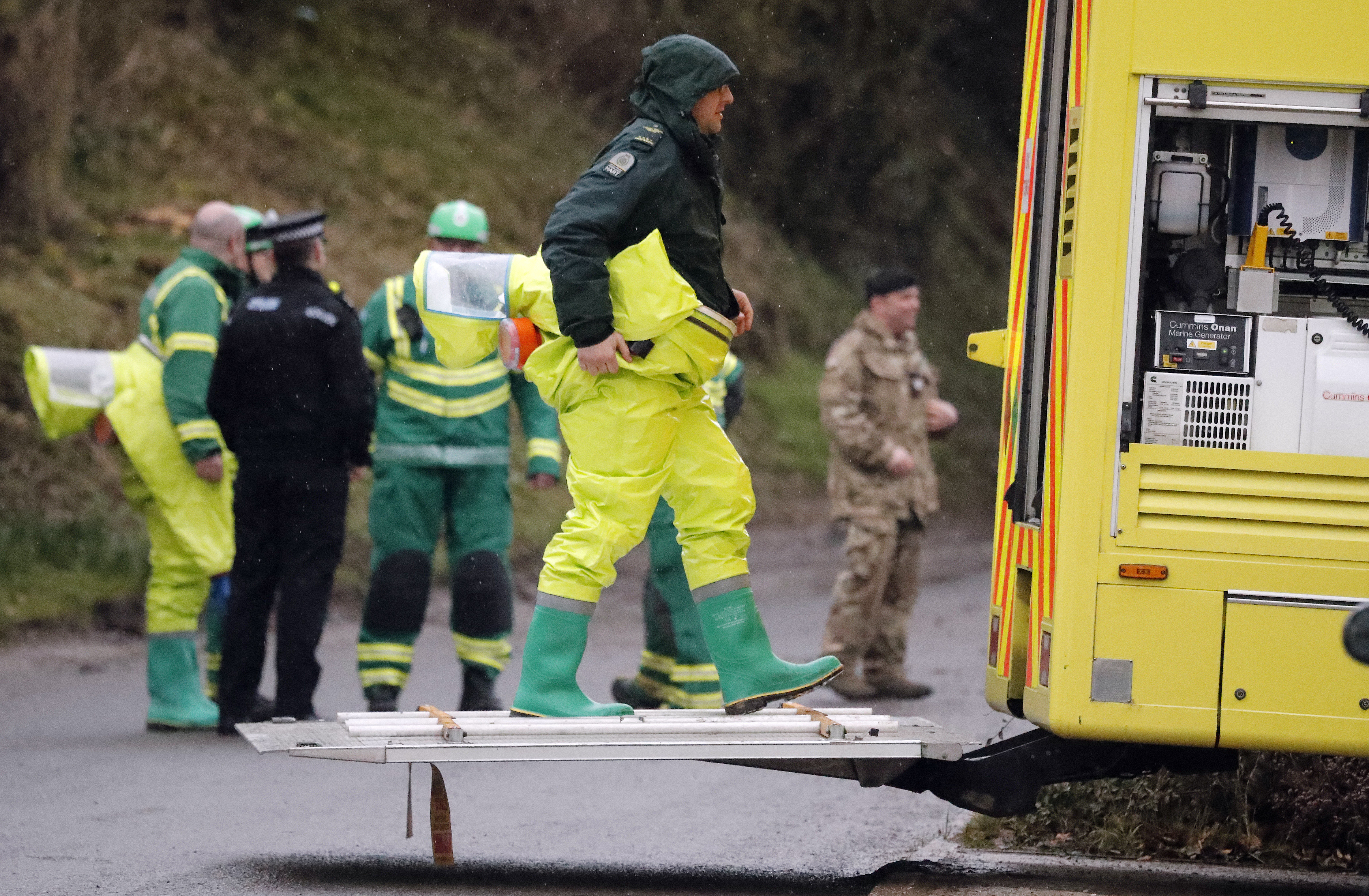 An English city puzzles over a spy who came in from the cold