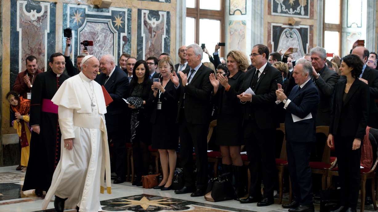 Francis gets thumbs up from high and low as he marks 5 years