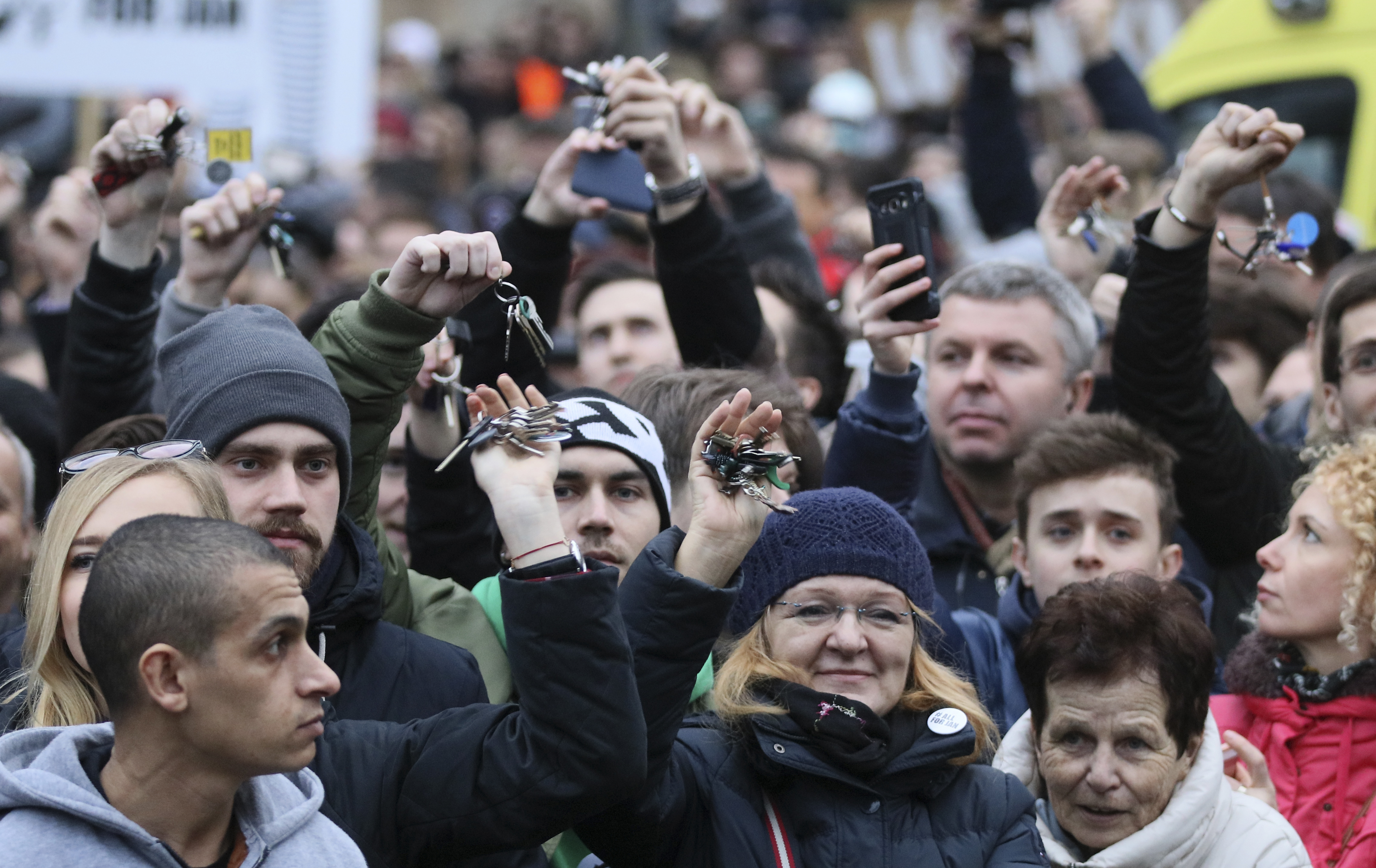 The Latest: Italian businessman detained in Slovakia