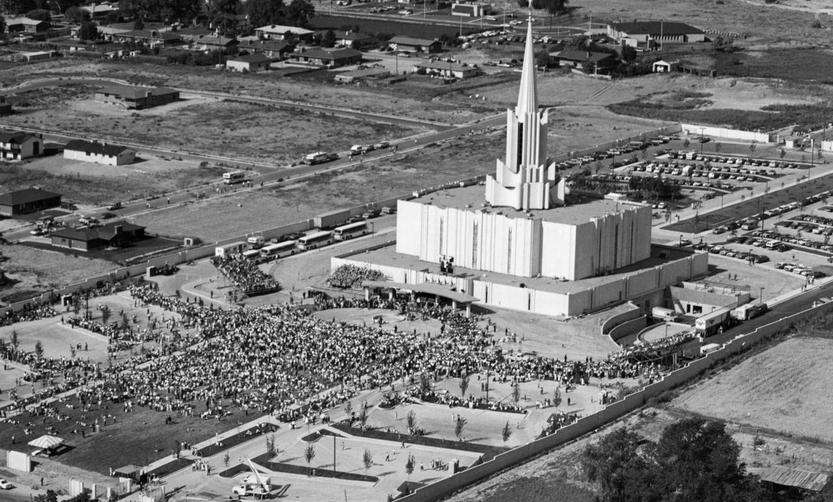The Jordan River Utah Temple in 1981 at the time of the open house.
(Photo: LDS Church)