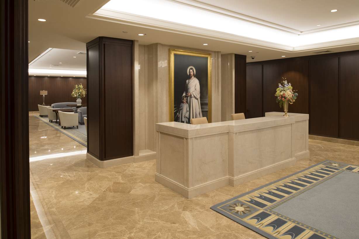 Entry into the Jordan River Utah Temple. (Photo: LDS Church)