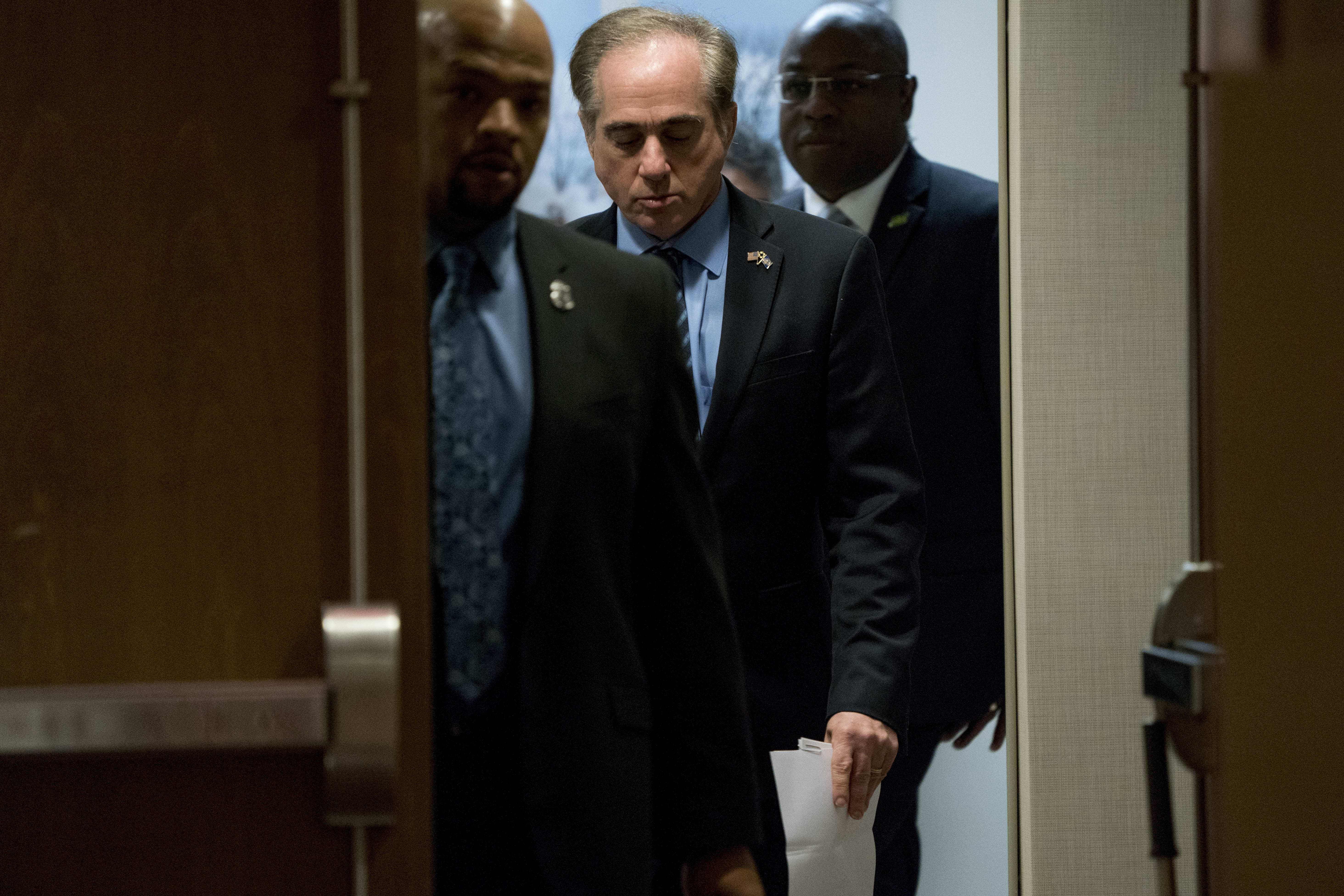 Trump considers ousting his VA secretary in Cabinet shuffle