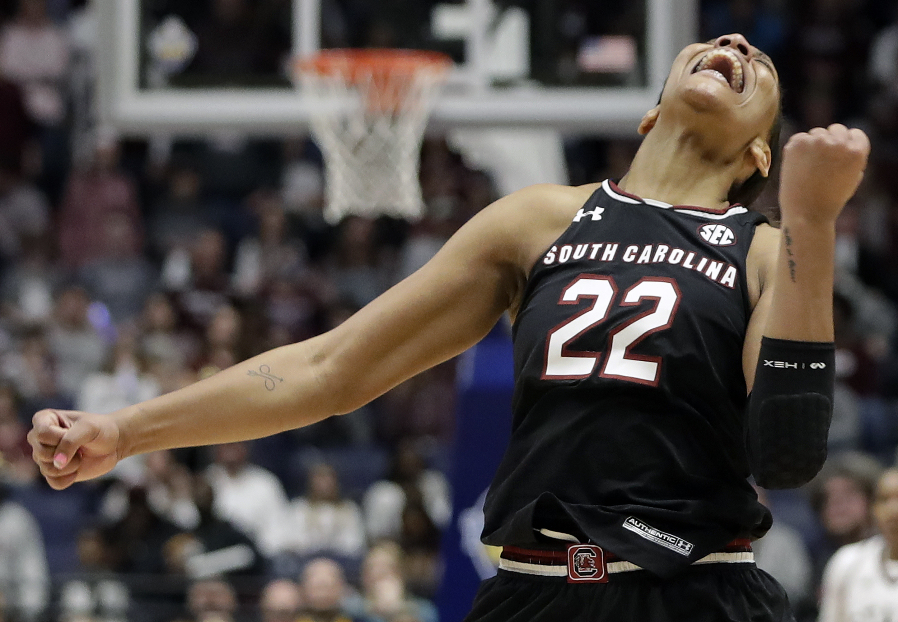 South Carolina's Wilson excels as game's best amid struggles