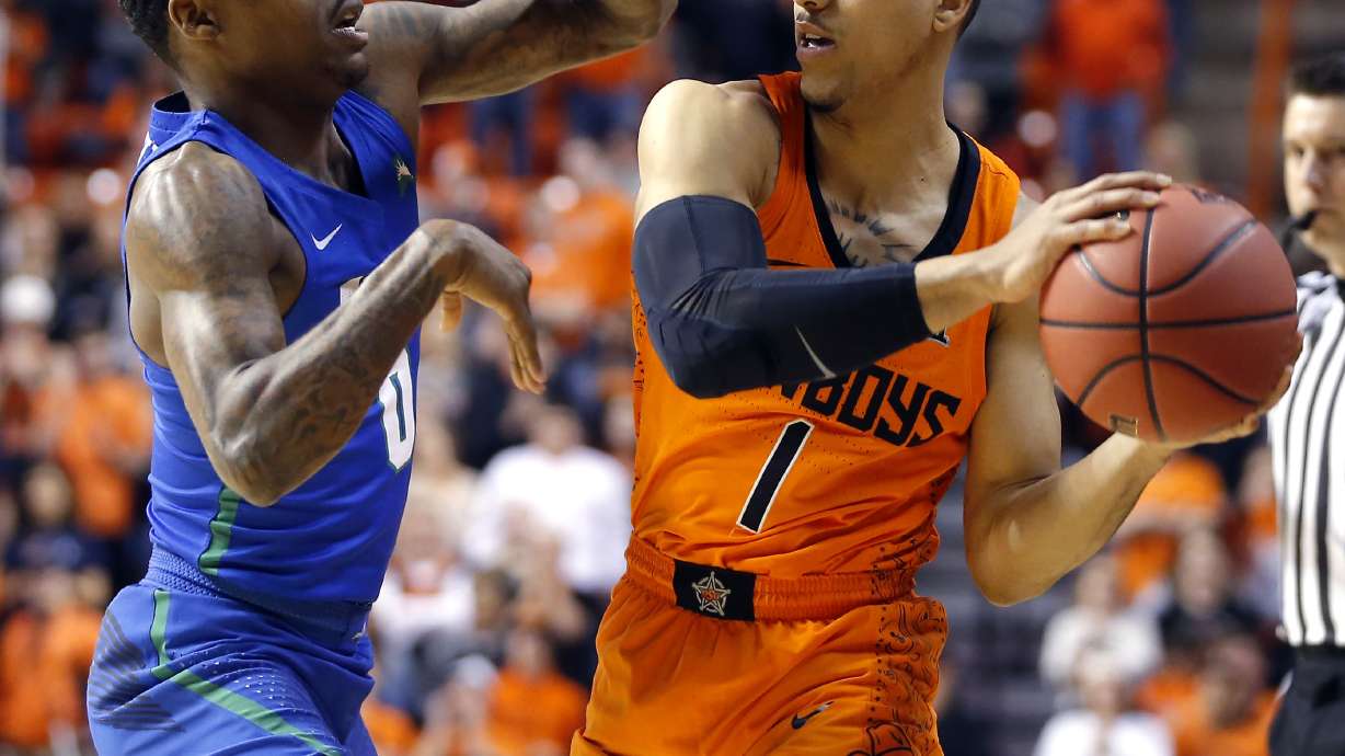 Oklahoma State tops FGCU 80-68 in NIT opening round