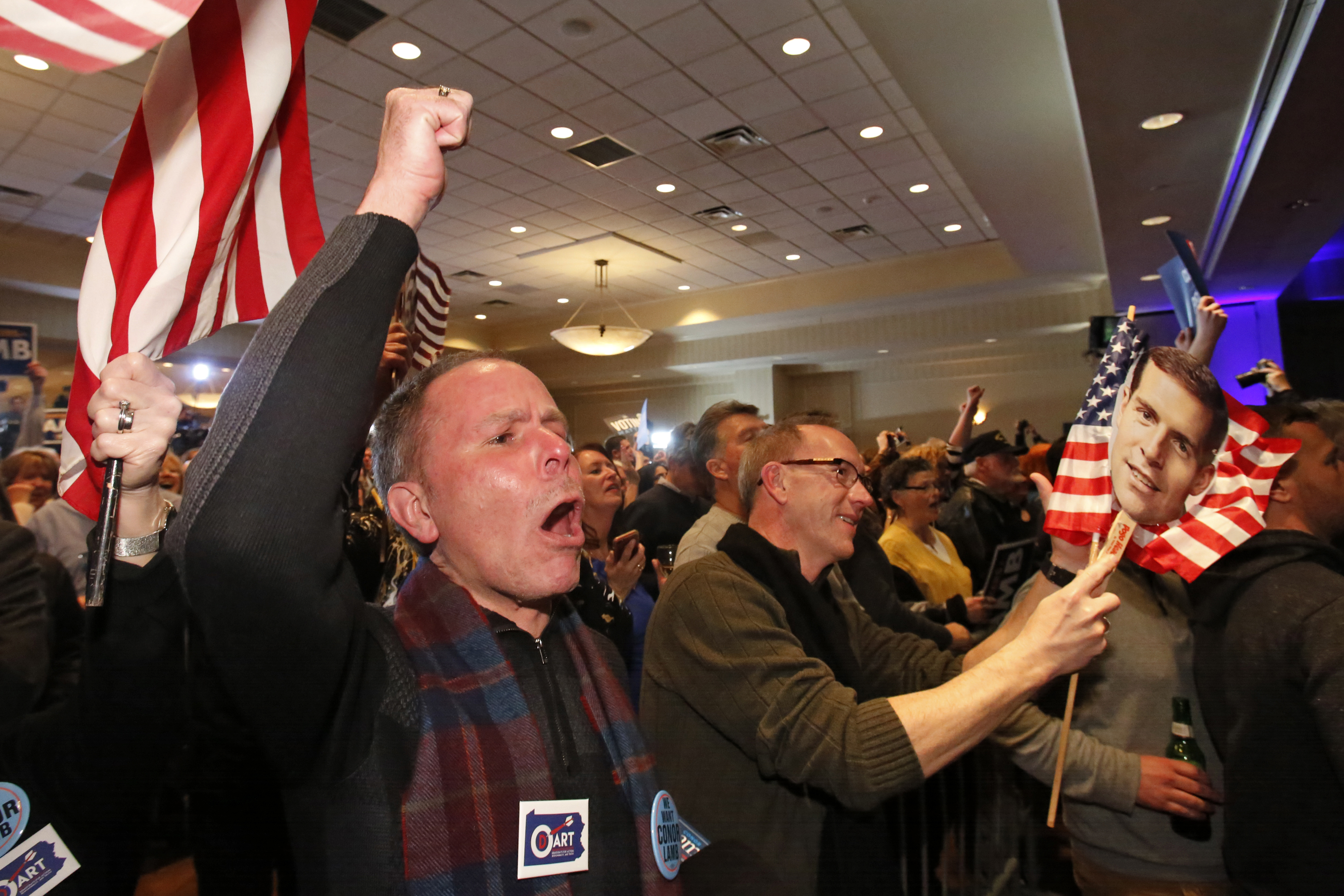 The Latest: White House downplays results of Pa. vote