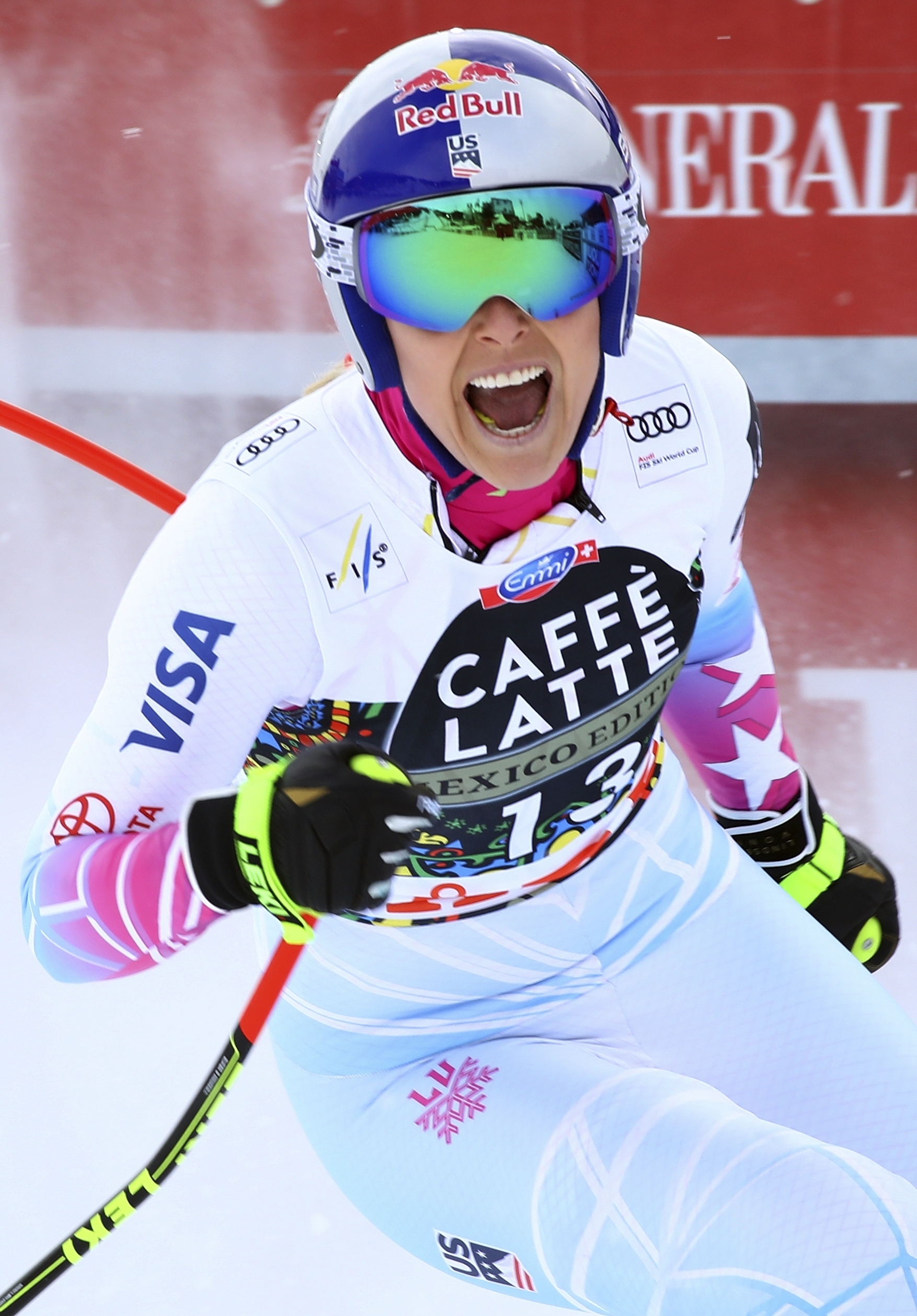 Goggia takes the downhill title and Vonn takes the win