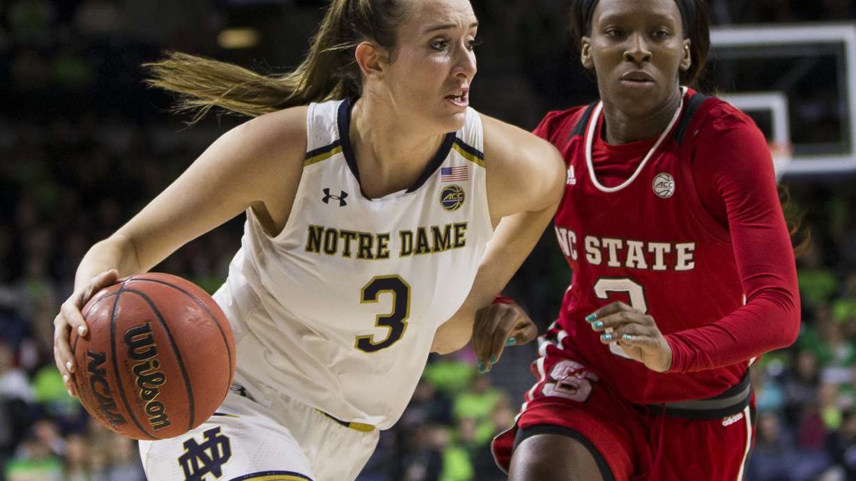 With Mabrey on point, Notre Dame back in NCAAs at top seed