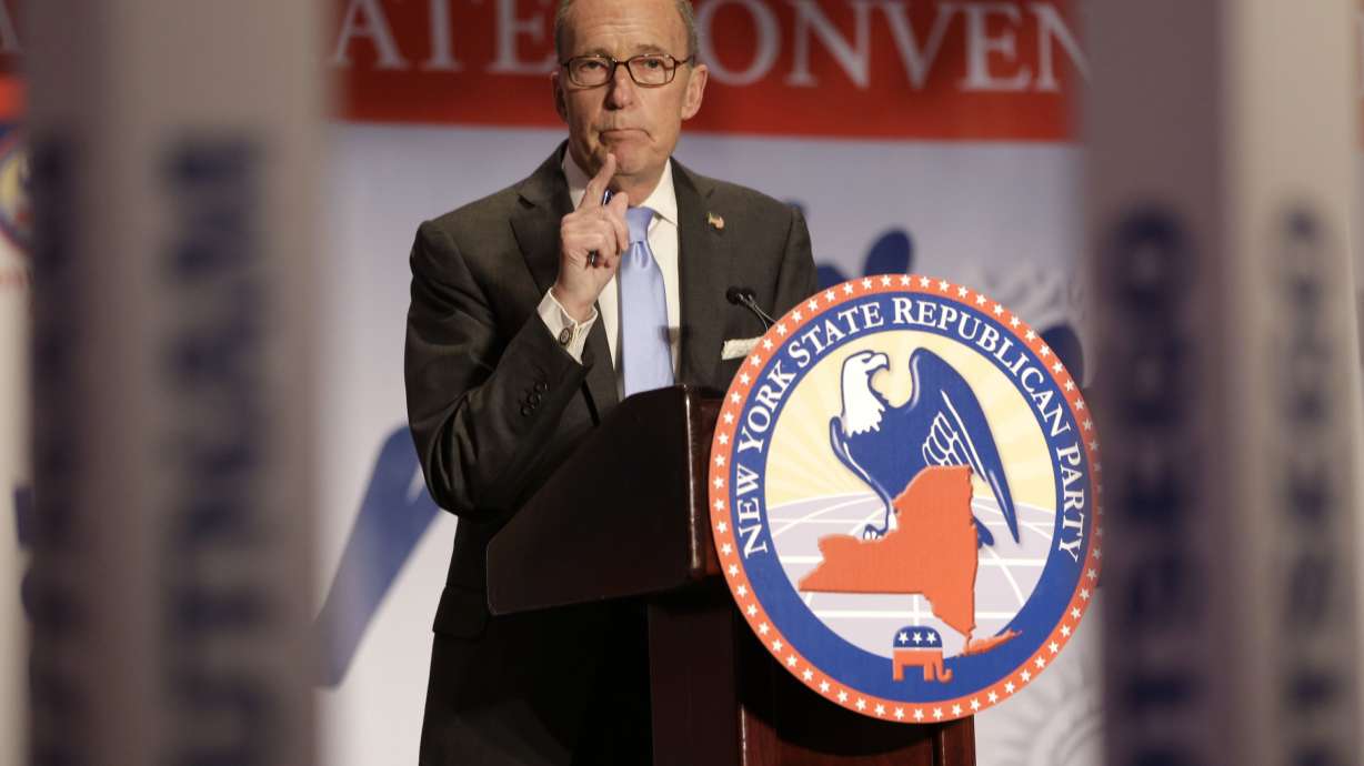 The Latest: Kudlow tells AP he's taking top economic post