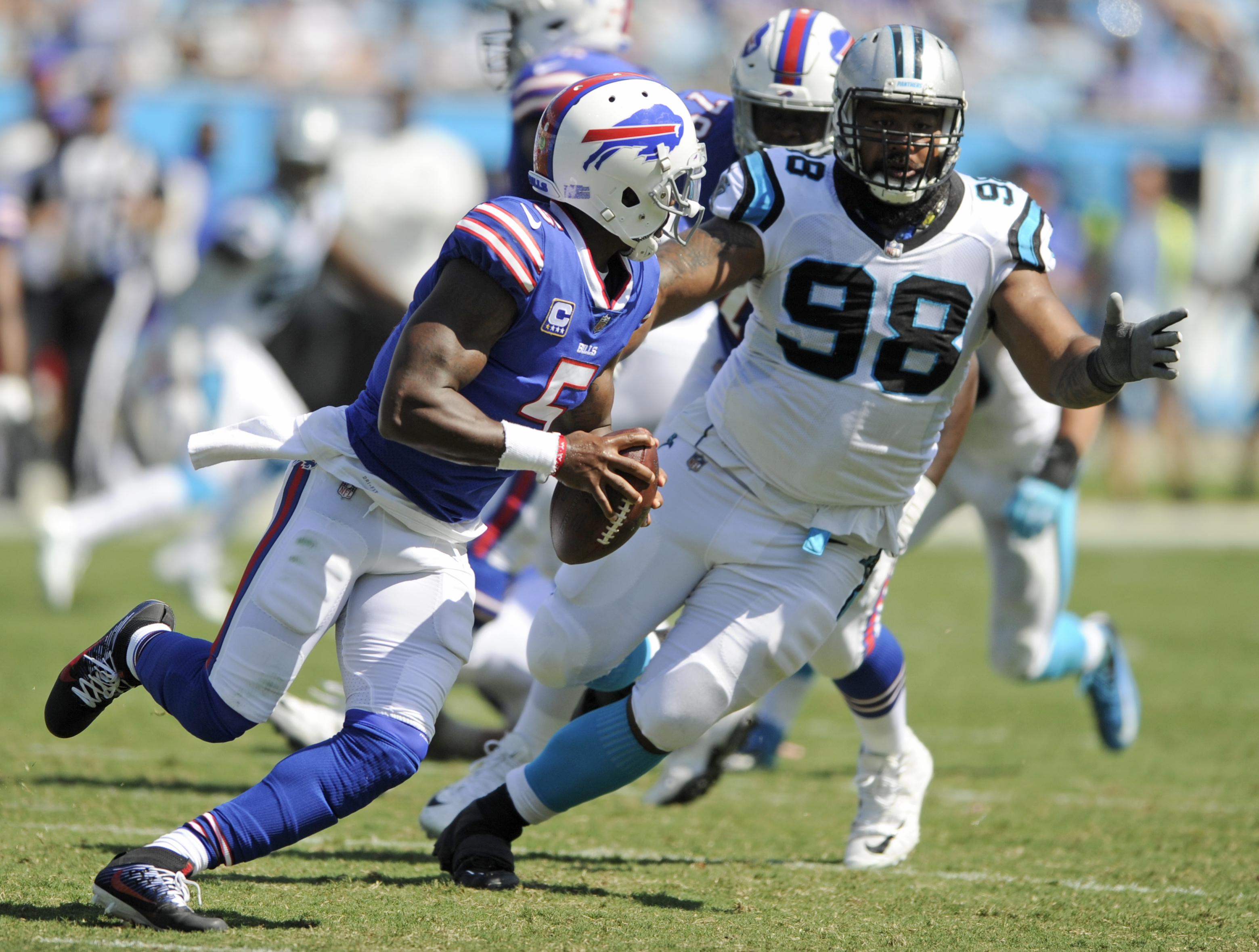 Bills' offseason transformation includes signing QB McCarron