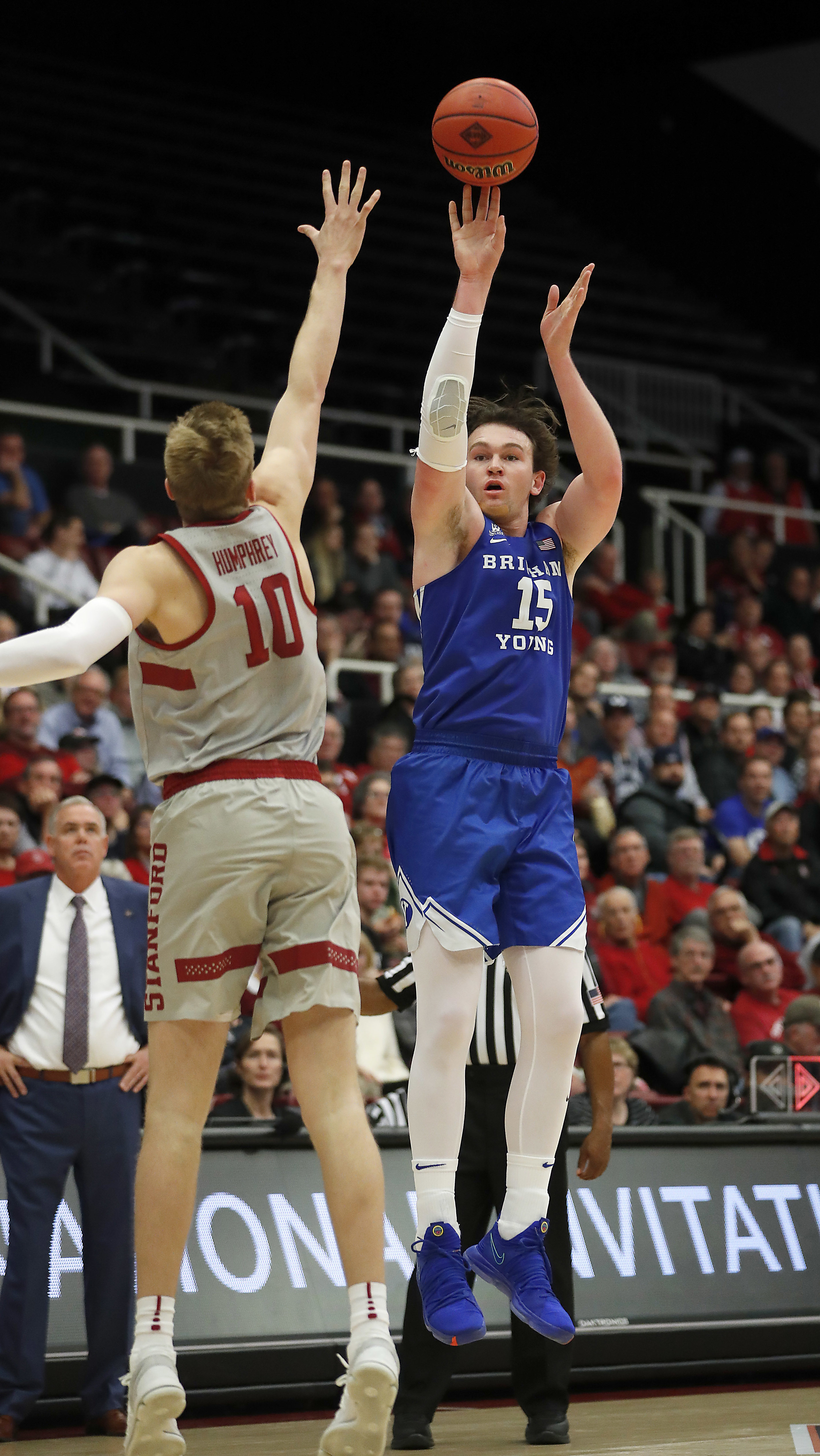 Stanford holds off BYU's late rally 86-83 in NIT