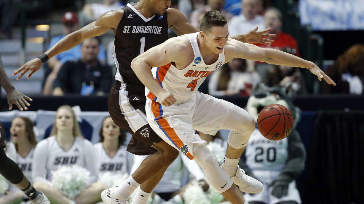 Florida bounces Bonnies after their 1st NCAA win in 48 years