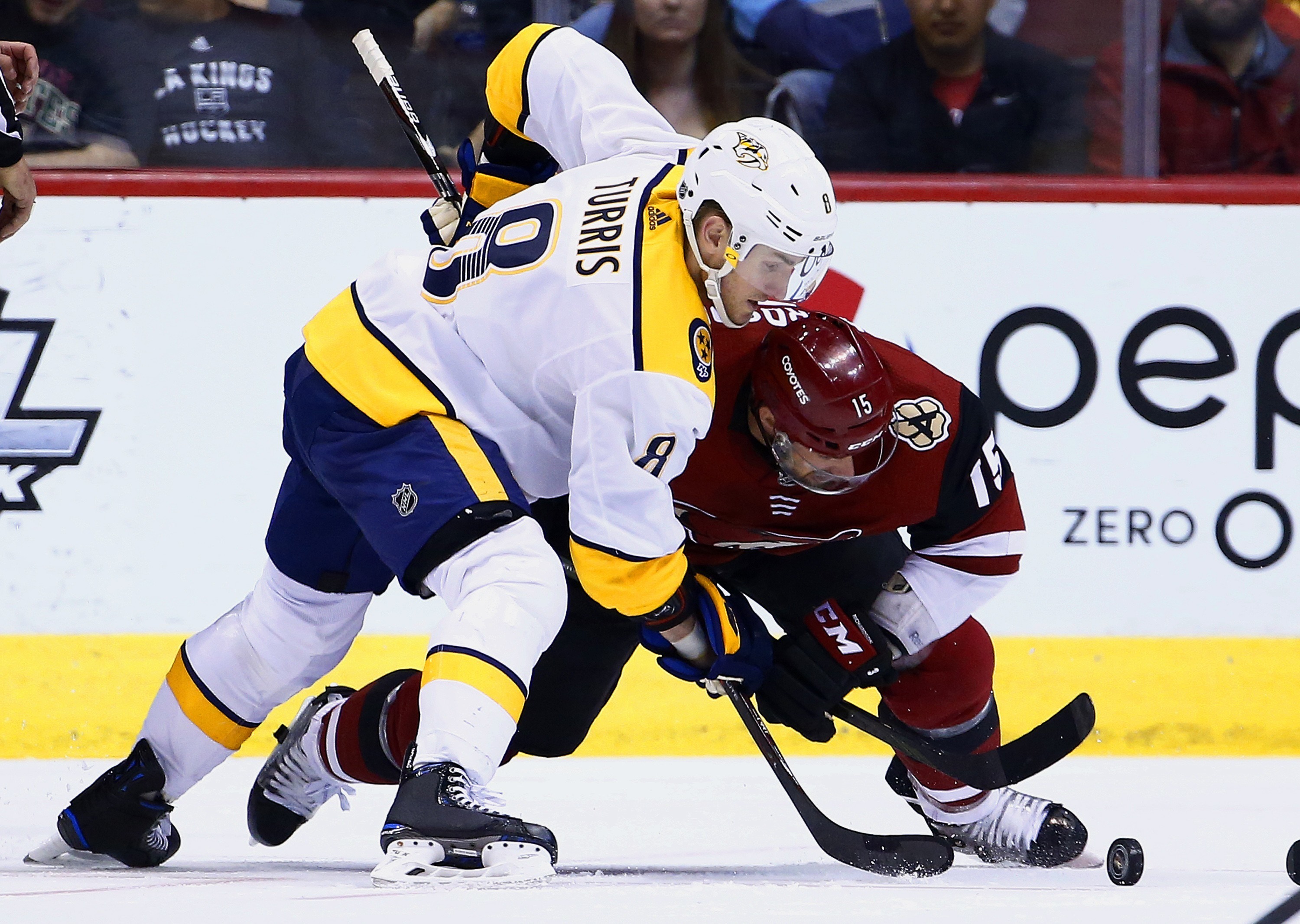 Fiala, Turris rally Predators to 3-2 win over Coyotes