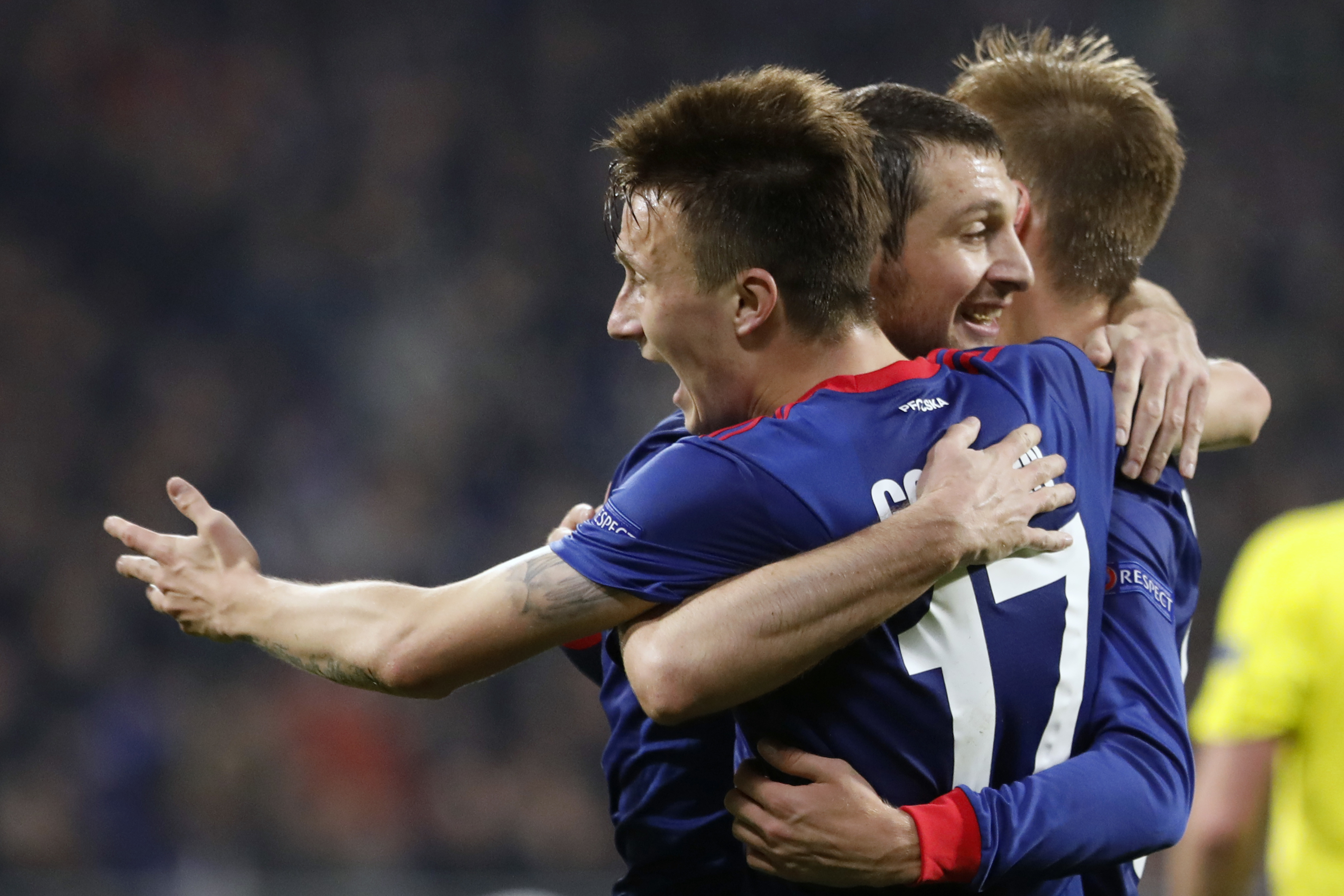 Arsenal to play CSKA Moscow in Europa League quarterfinals