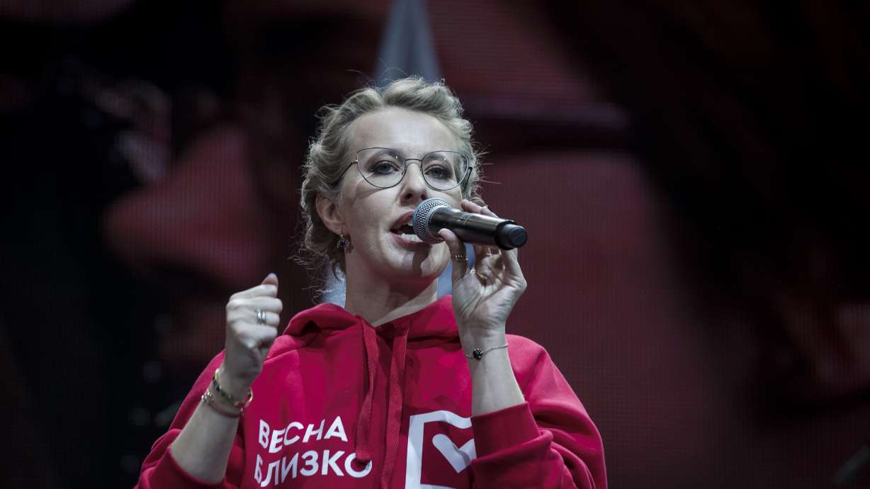 A look at the 8 candidates in Russia's presidential election