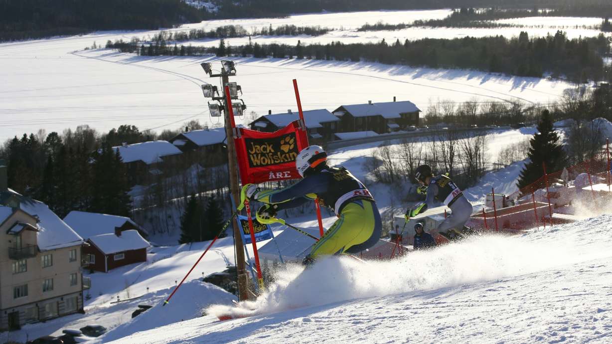 Host Sweden wins Alpine team event at World Cup ski finals