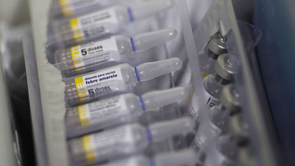 Yellow fever shots urged for Brazil travelers amid outbreak