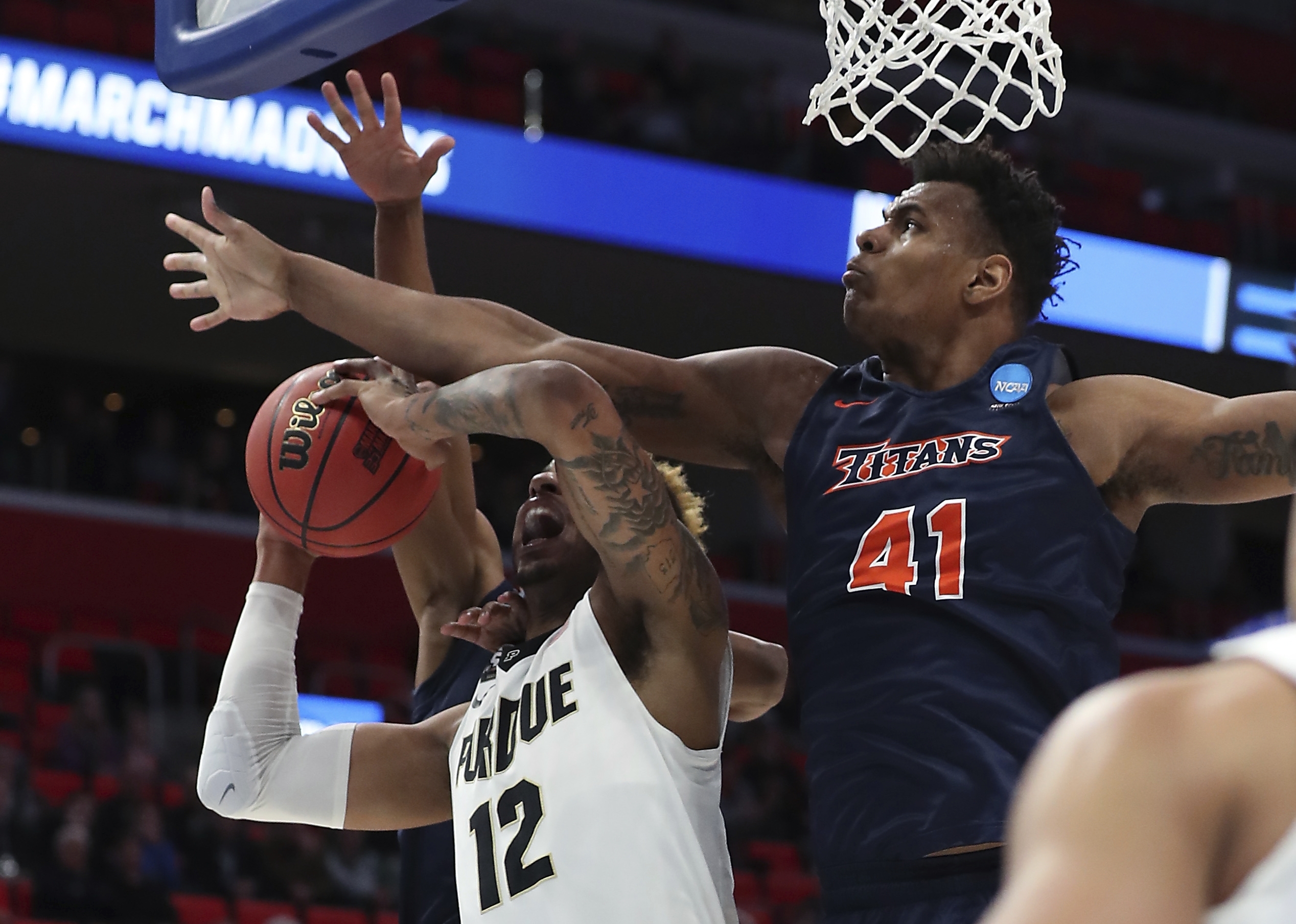 Purdue's Haas injured in easy win vs. Cal State Fullerton