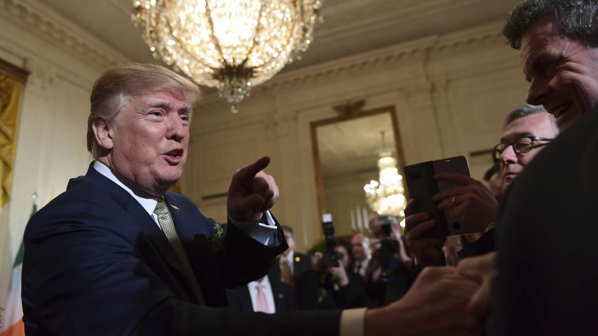 Trump jokes 'who's next?' as tumult engulfs his White House