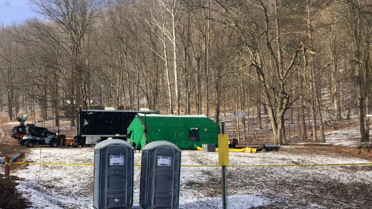 FBI at site where Civil War gold rumored to be buried