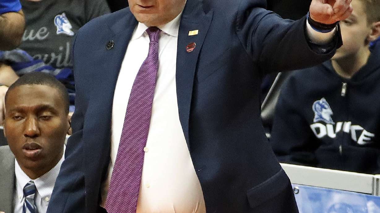 Duke, Krzyzewski face tough test from Hurley, Rhode Island