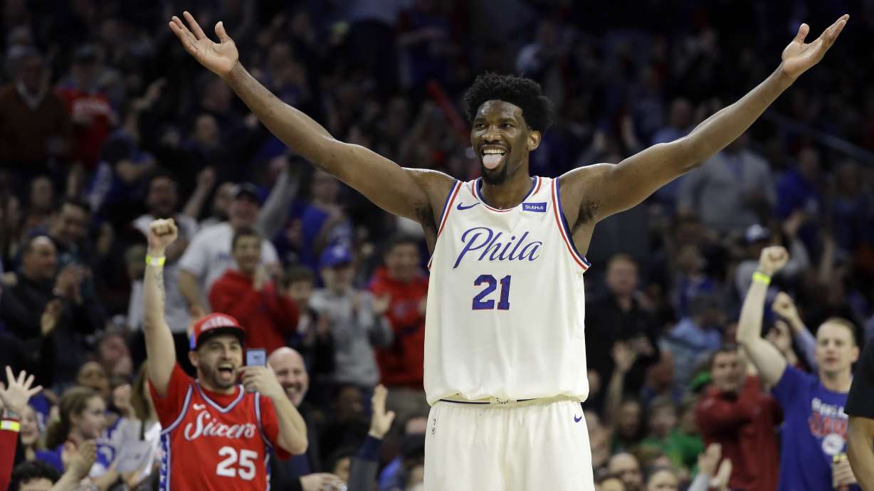 Embiid leads 76ers past Nets