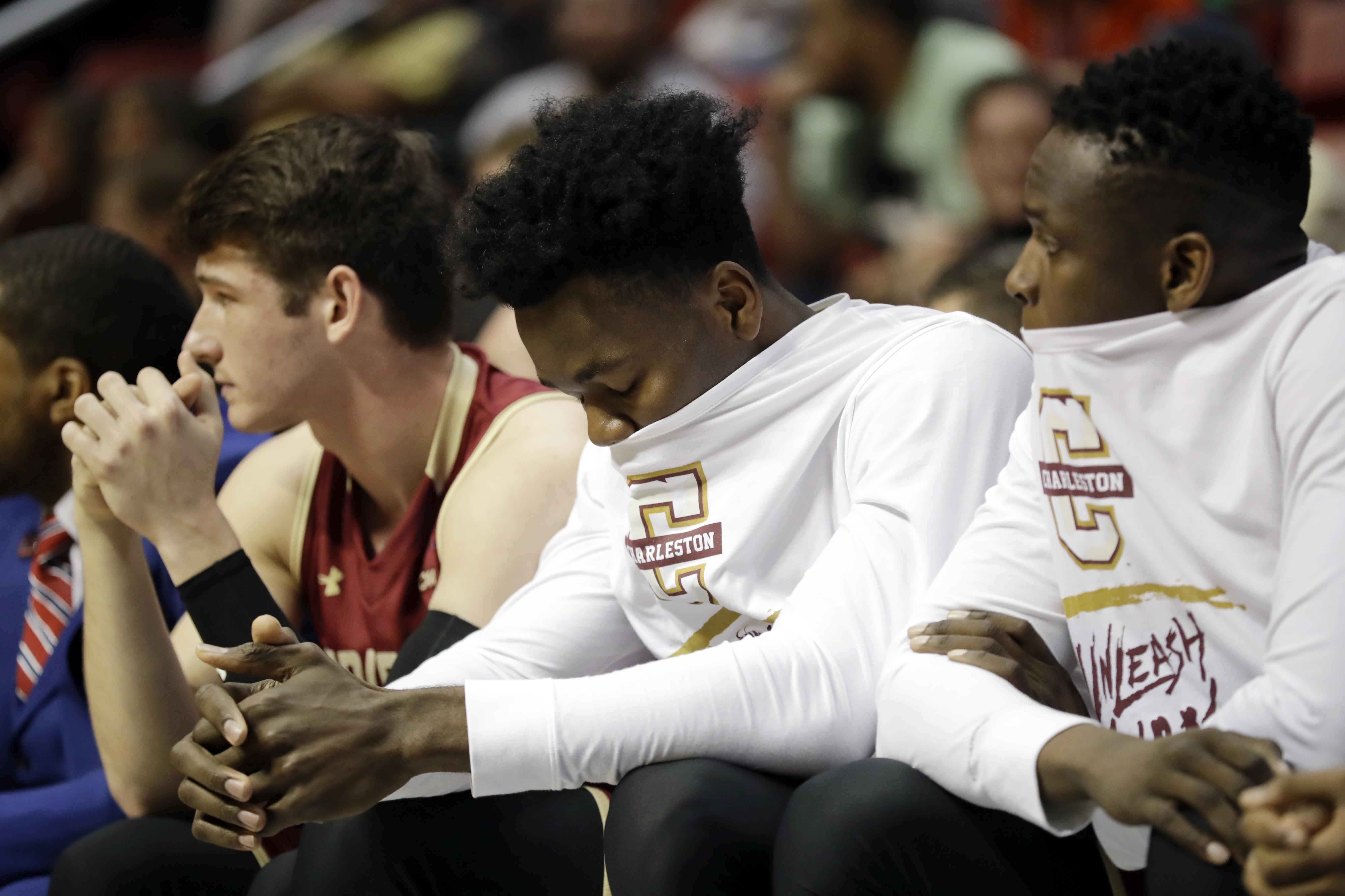 Harper's 3 helps cold-shooting Tigers beat Charleston 62-58