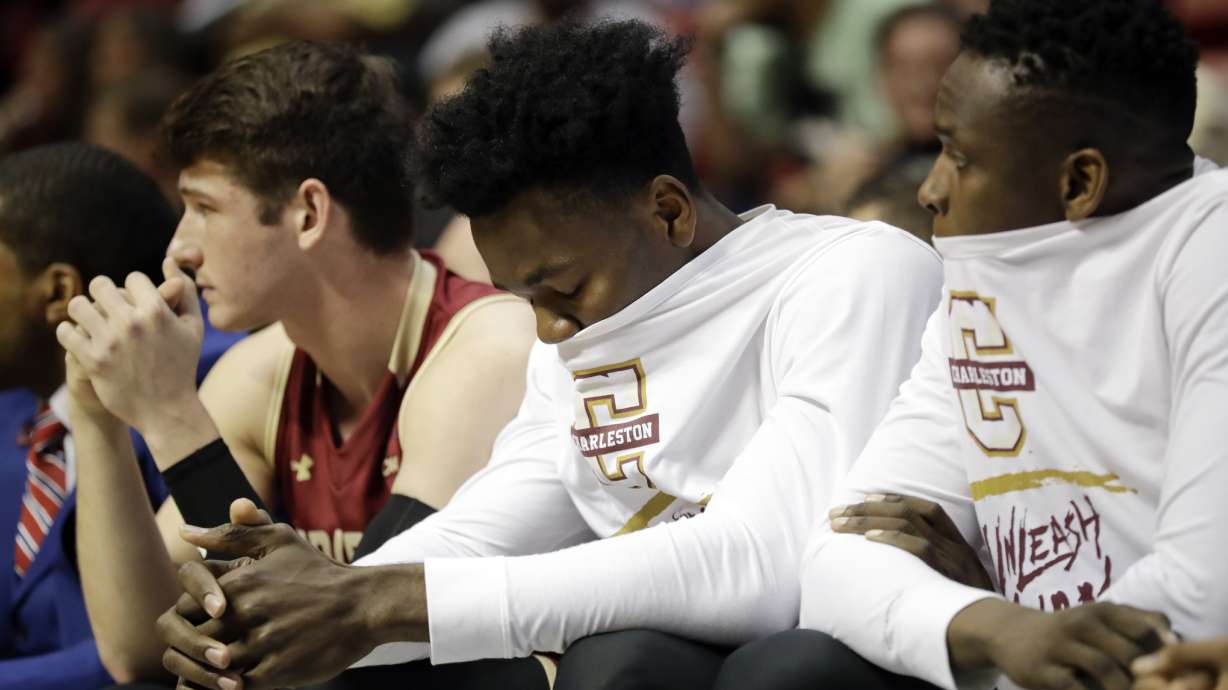 Harper's 3 helps cold-shooting Tigers beat Charleston 62-58