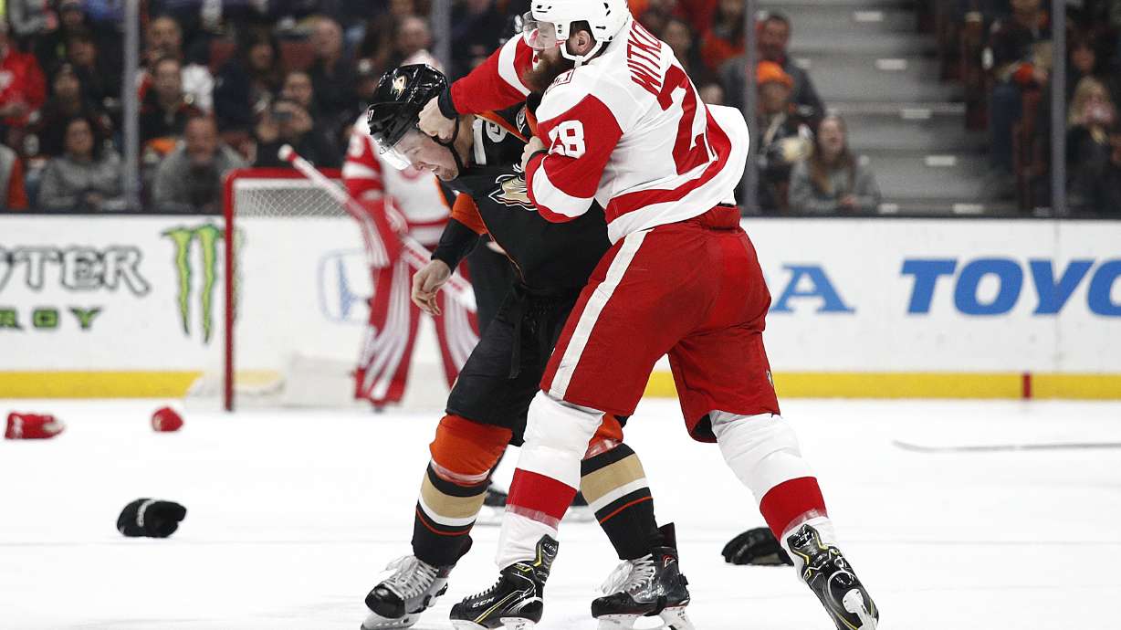 Ducks create playoff logjam with 4-2 win over Red Wings