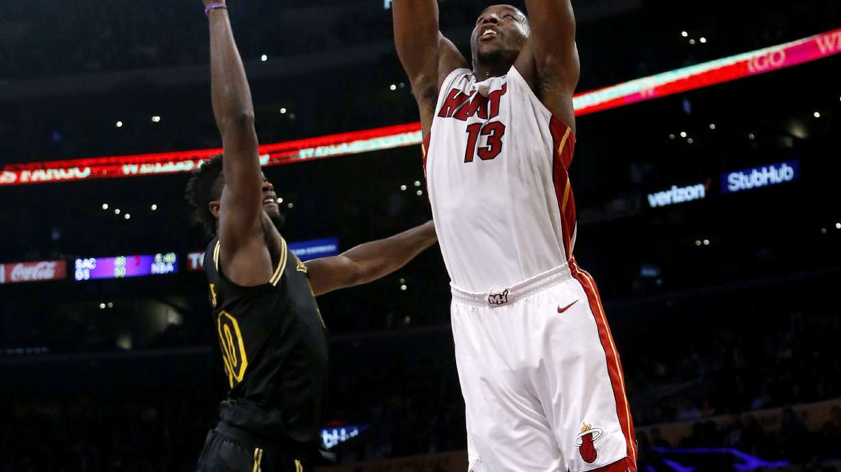 Dragic lifts Heat past Lakers 92-91