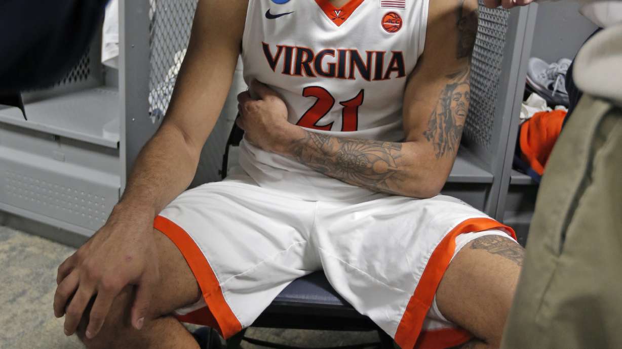 Top-seeded Virginia left to make sense of historic NCAA loss