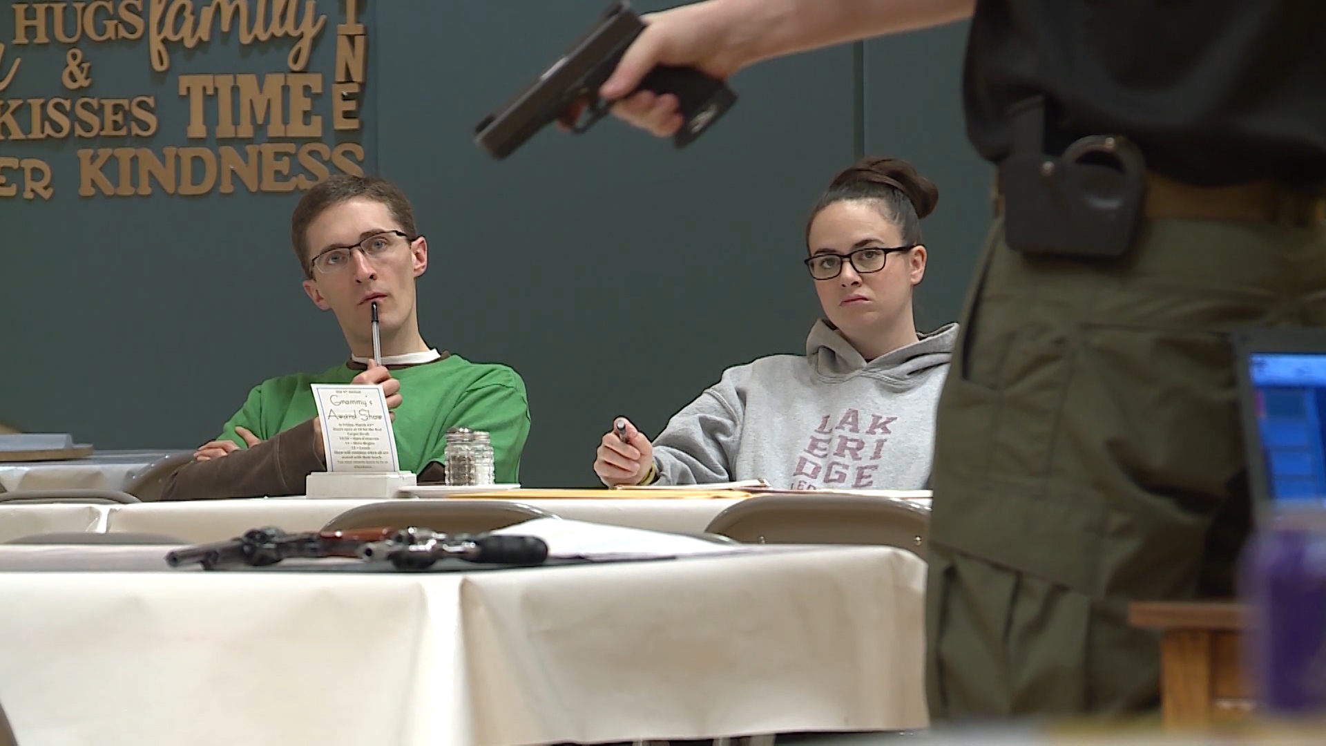In light of the school shooting at a Florida High School in February, nearly 25 educators from the Alpine School District attended a free training course on March 17, 2018, offered by the Orem Police Department to receive a concealed carry permit. (Photo: KSL TV)