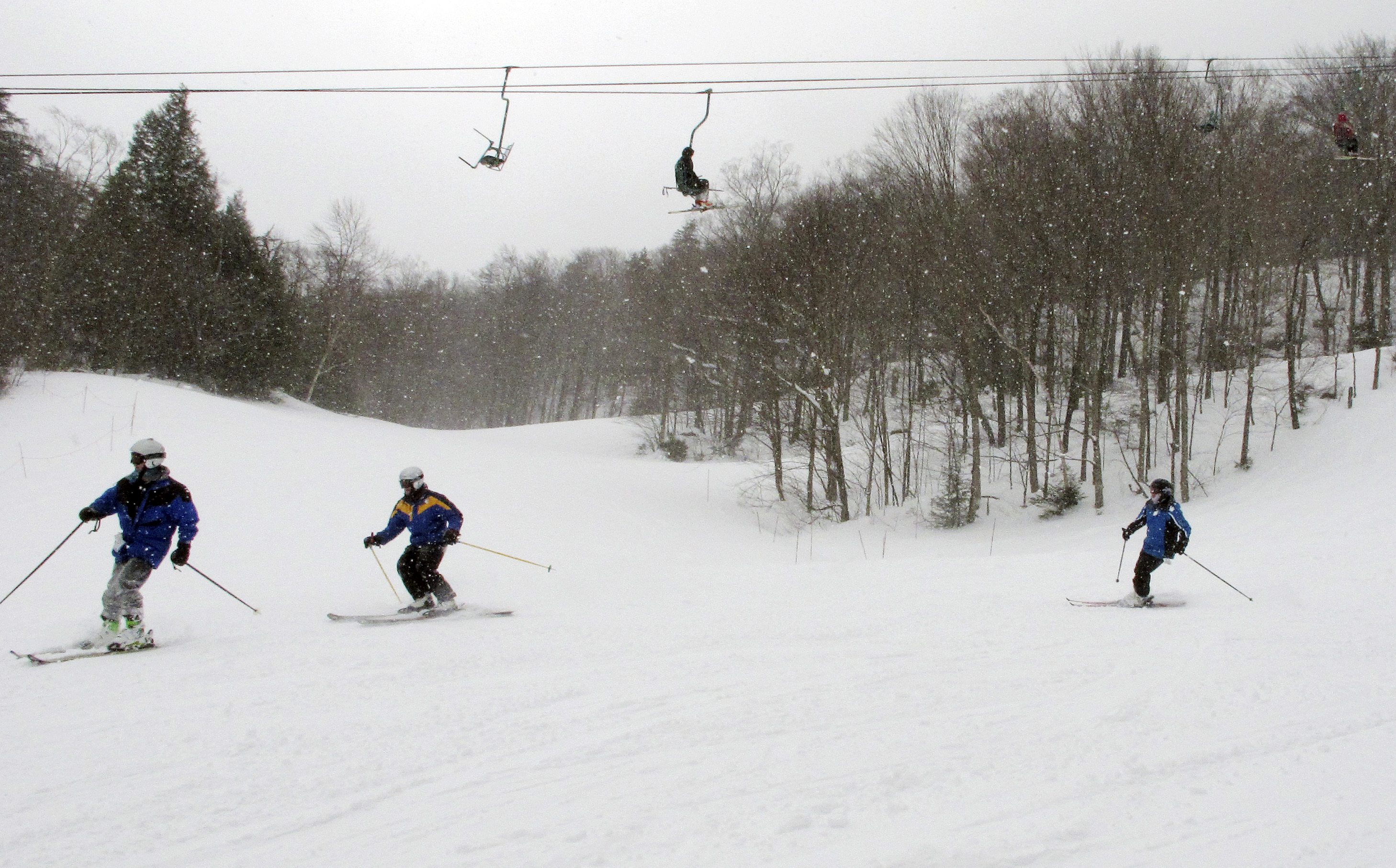 Northeast snowstorms give ski areas late season powder blast