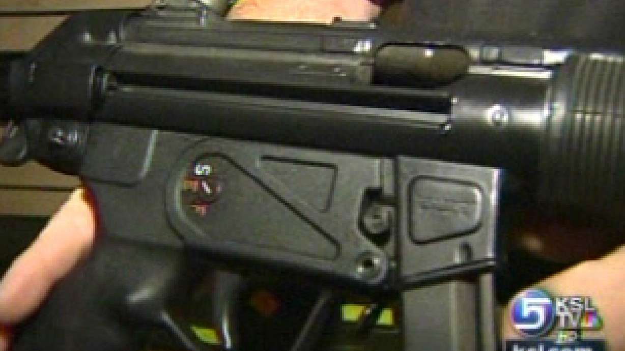 Ad for Machine Gun Rentals Piques Our Interest