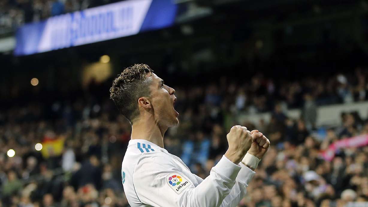 Ronaldo scores 4 goals as Madrid beats Girona 6-3