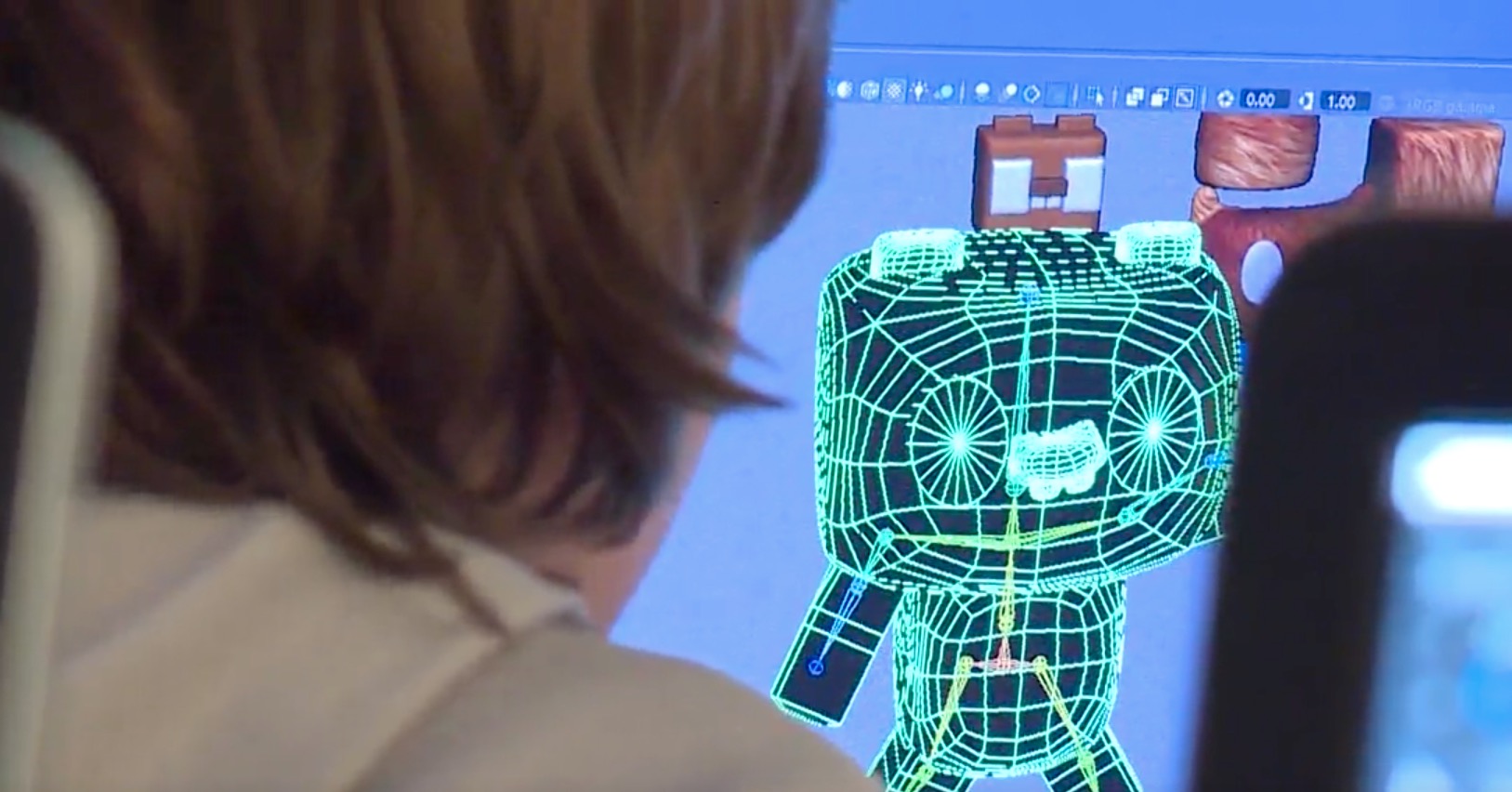 Children as young as 5 learning art of 3-D animation in Sandy