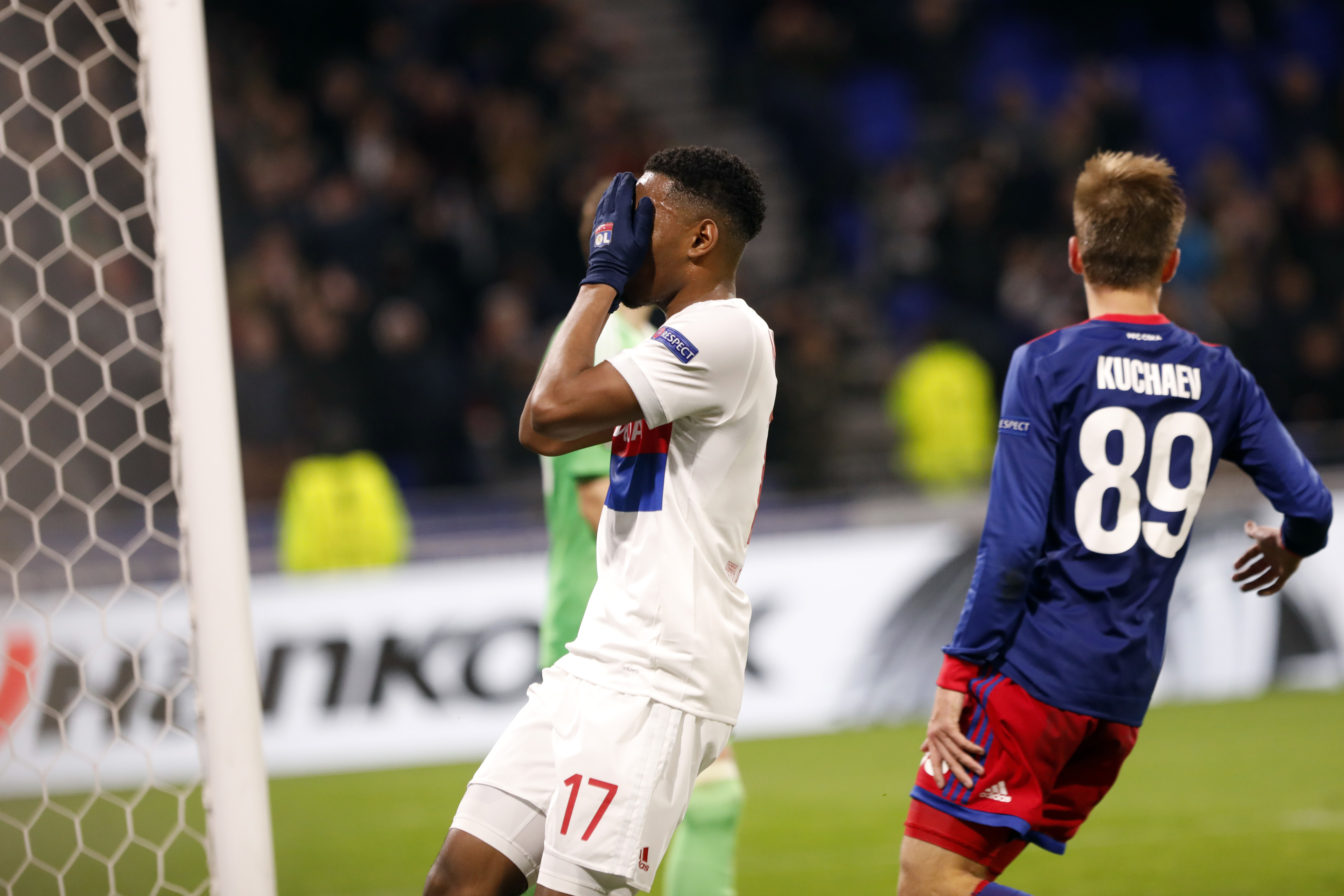 Lyon risks season ban by UEFA for fan racism, disorder
